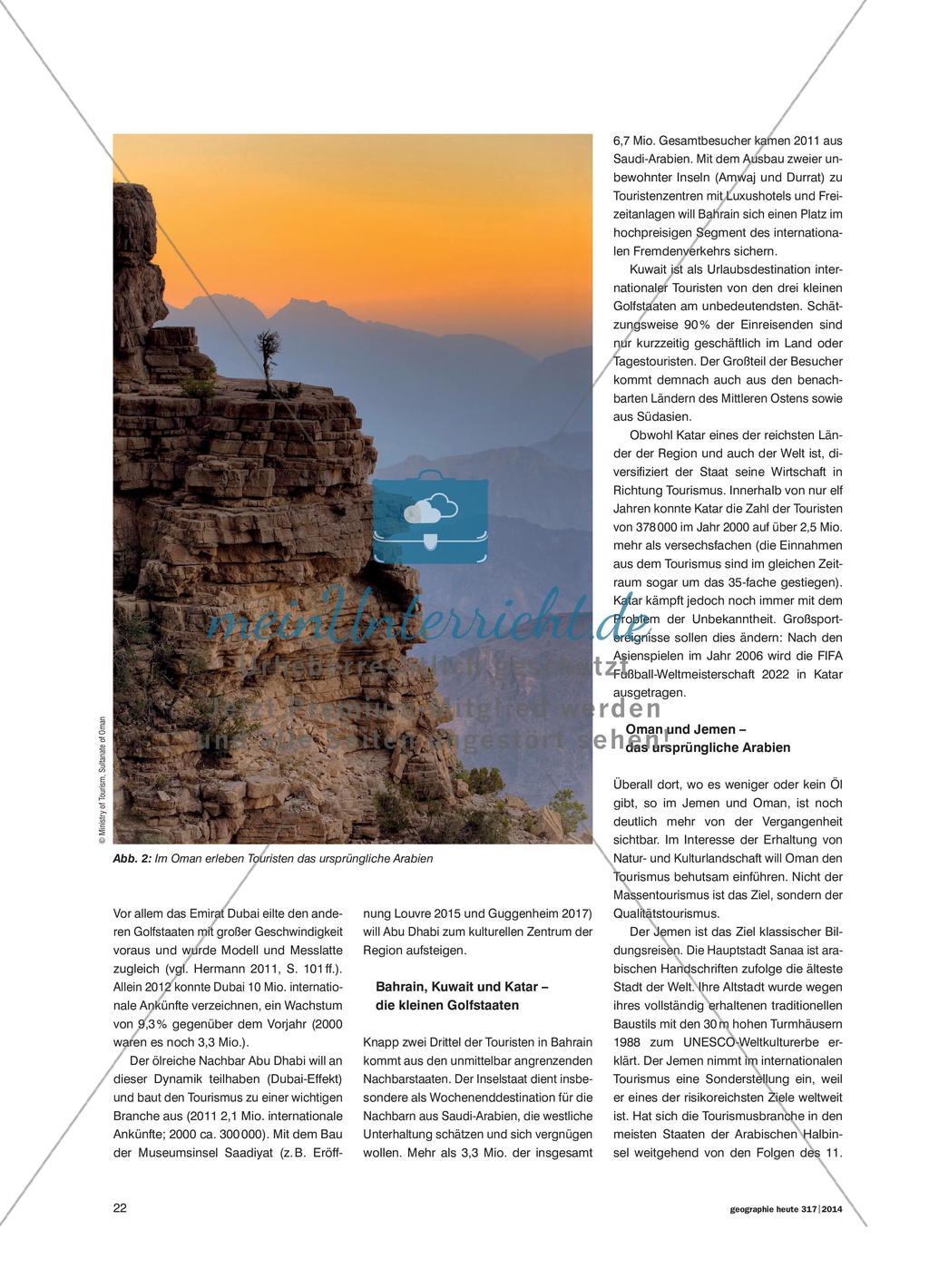 Zwischen Pilgern und Vergnügen - Tourismus auf der Arabischen Halbinsel Preview 3