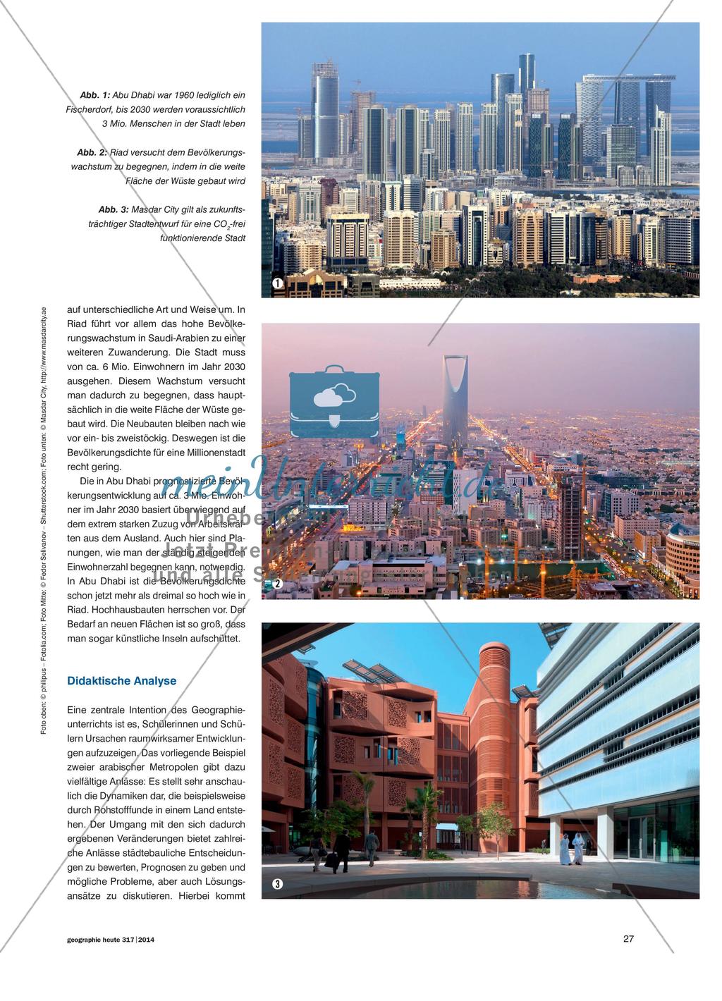 Von der orientalischen Stadt zur globalen Metropole - Kurzlebige Wüstenblüten oder Städte mit Zukunft? Preview 2