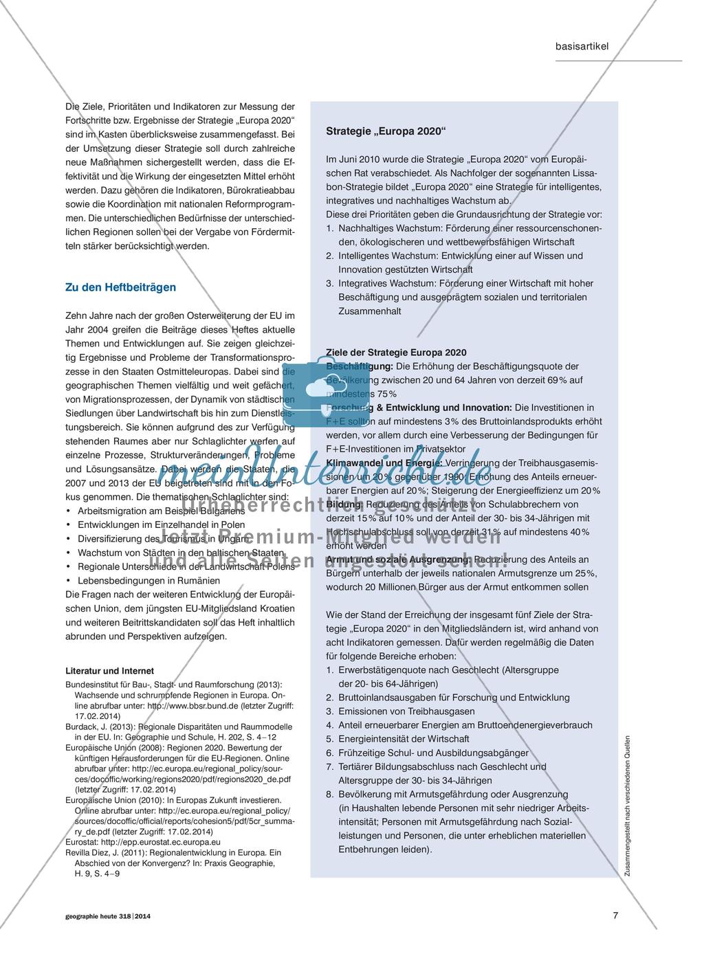 2004 bis 2014 – die Erweiterung der Europäischen Union: Entwicklungen, Ergebnisse und Perspektiven Preview 6