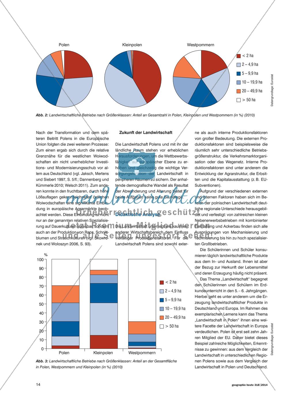 Landwirtschaft in Polen - Struktur- und Prozessanalyse eines Agrarlandes Preview 3