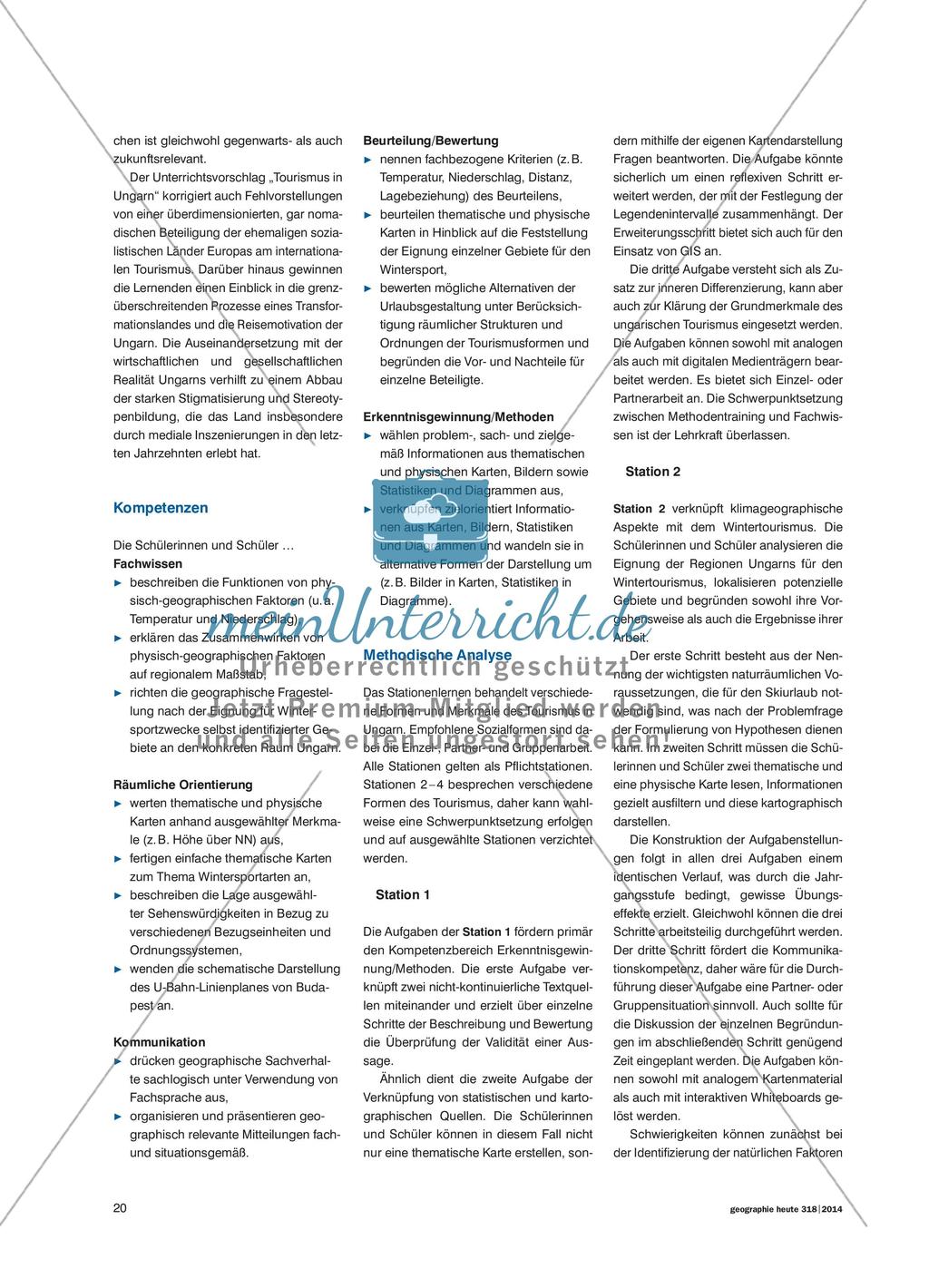 Der Tourismus in Ungarn - Formen, Gründe, Menschen Preview 3