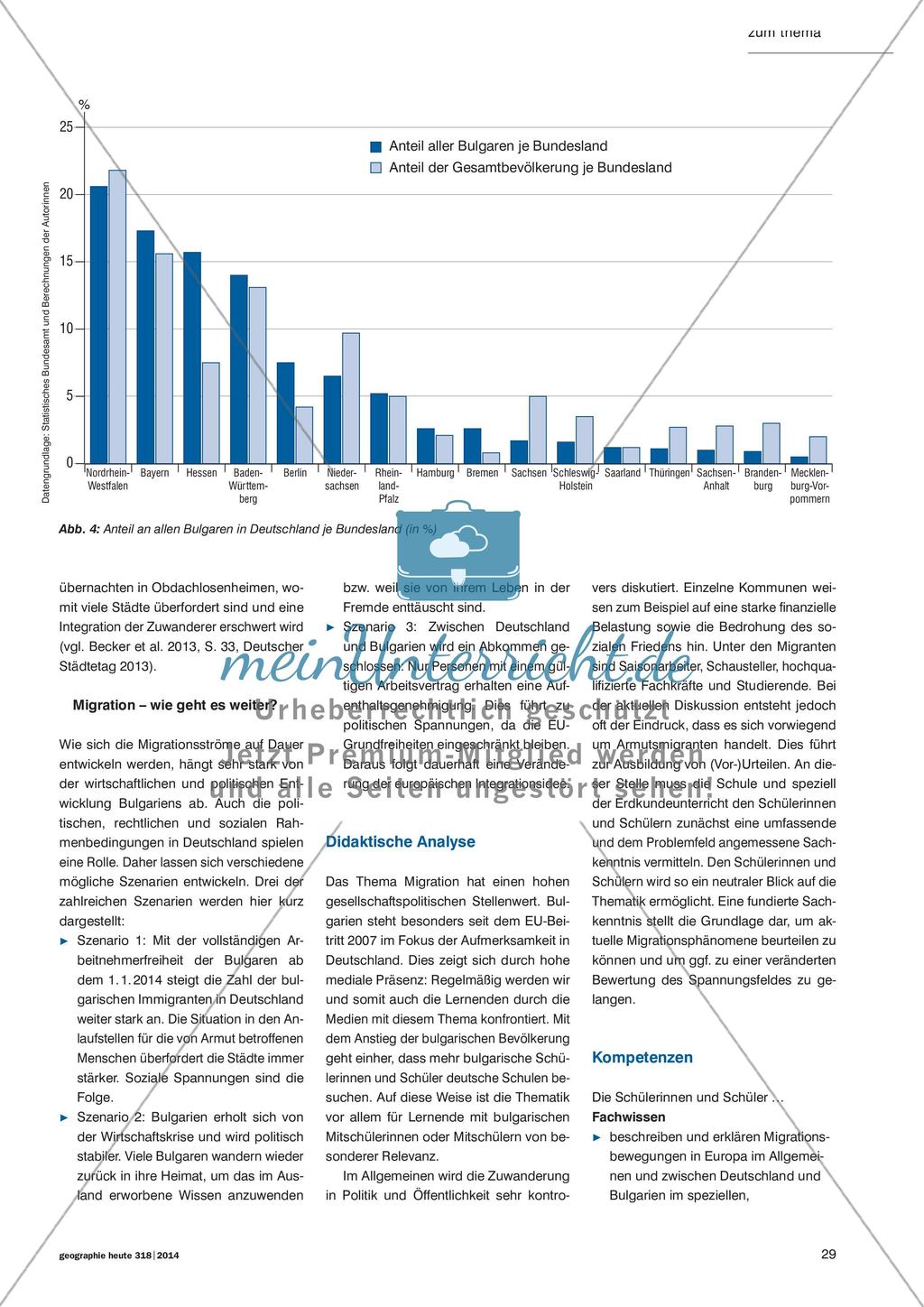 Arbeitsmigranten aus Bulgarien - Ursachen, Folgen und Probleme der Migrationsbewegungen Preview 4