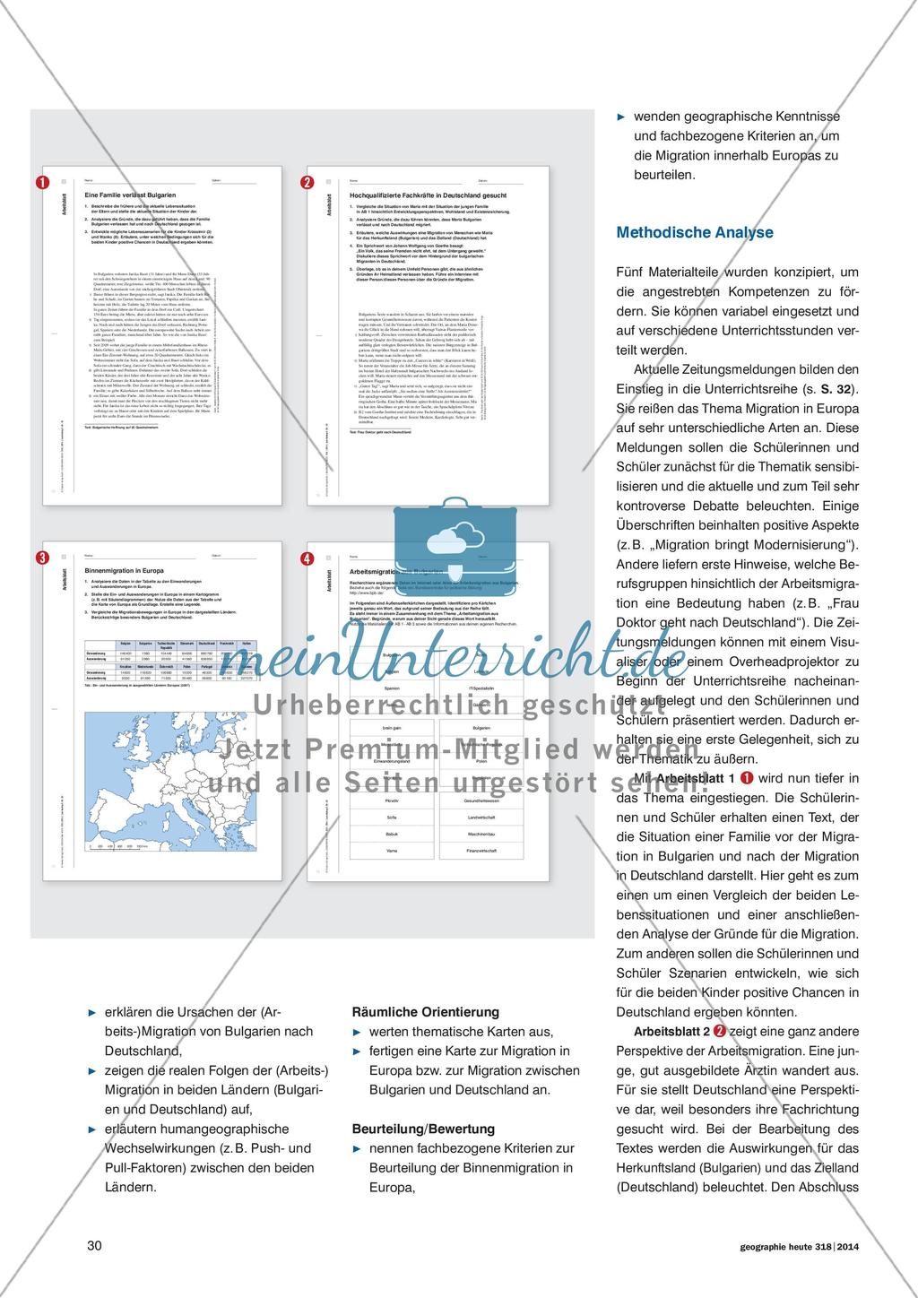 Arbeitsmigranten aus Bulgarien - Ursachen, Folgen und Probleme der Migrationsbewegungen Preview 5