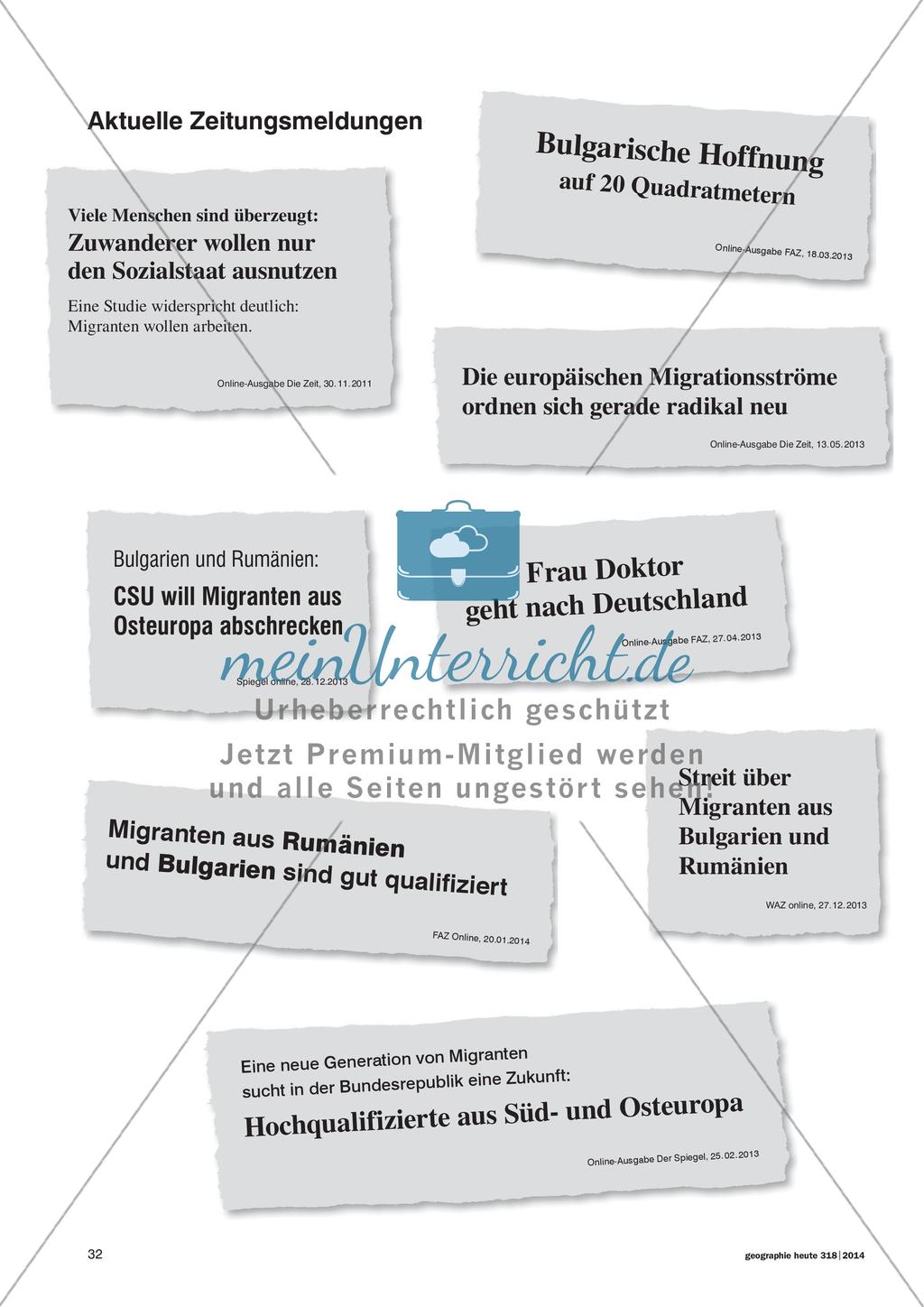 Arbeitsmigranten aus Bulgarien - Ursachen, Folgen und Probleme der Migrationsbewegungen Preview 7