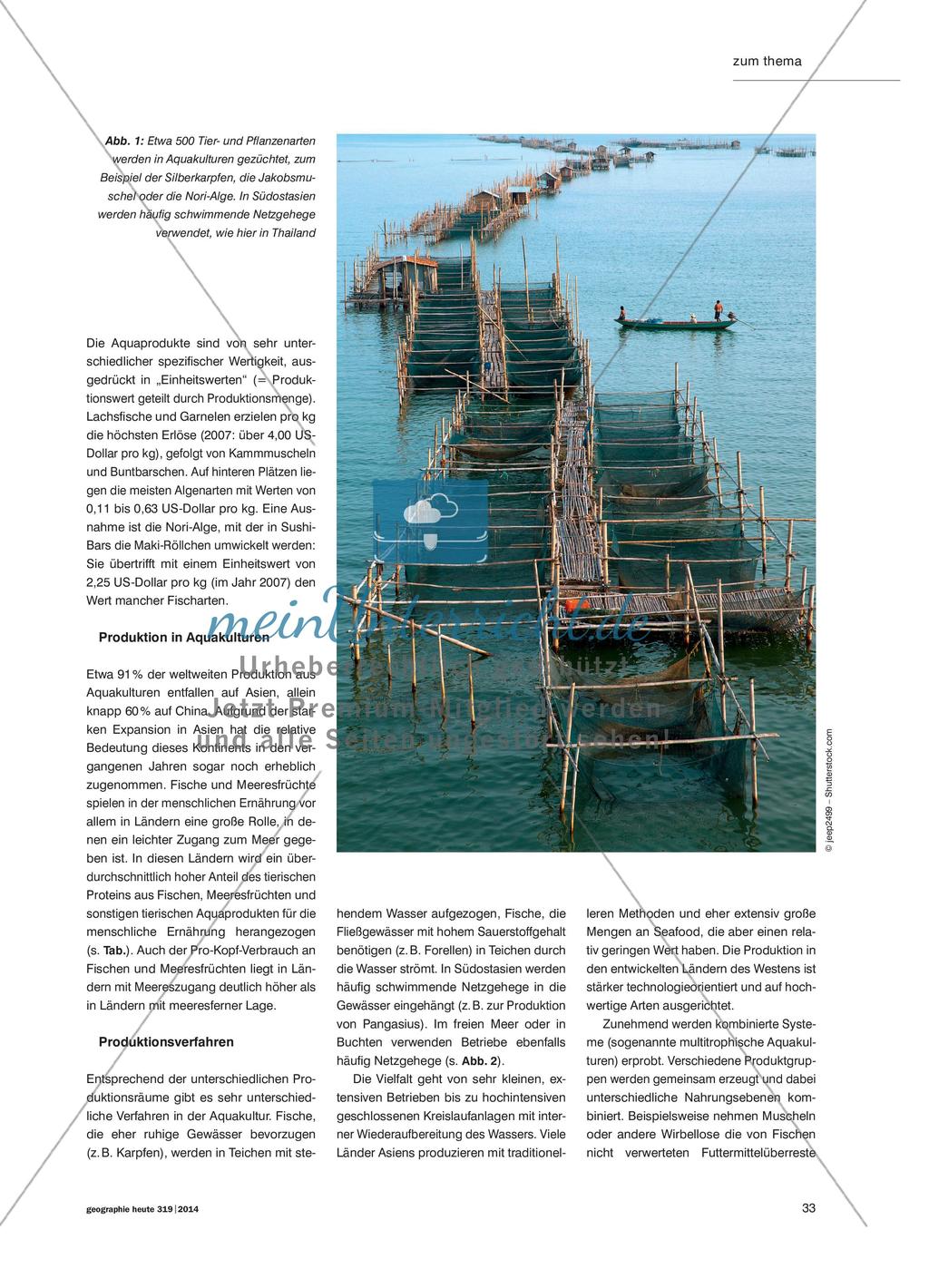 Aquakulturen - Ein unverzichtbarer Baustein für die Welternährung Preview 2