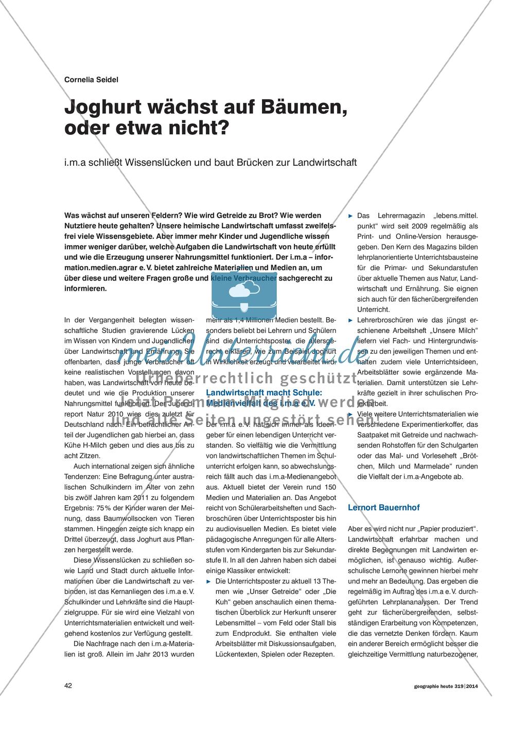 Joghurt wächst auf Bäumen, oder etwa nicht? Preview 1