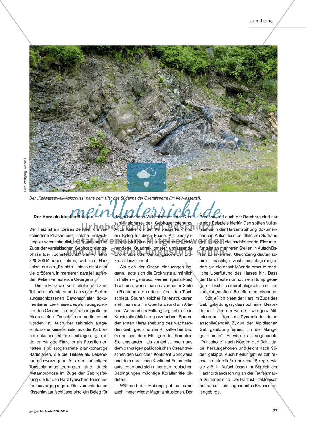 Mittelgebirge: Produkte der Plattentektonik Preview 2
