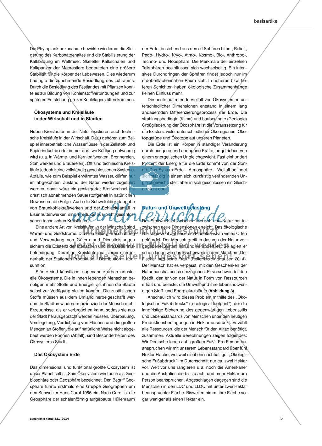 Mensch und Umwelt: Zusammenhänge und Abhängigkeiten im System Erde – Mensch Preview 4