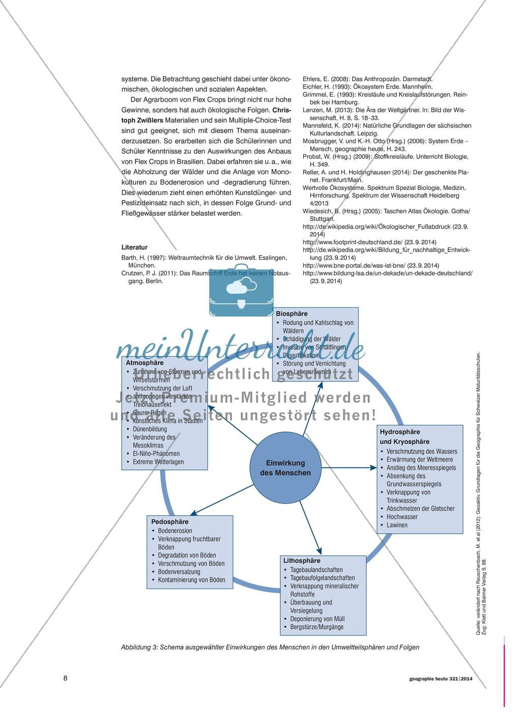 Mensch und Umwelt: Zusammenhänge und Abhängigkeiten im System Erde – Mensch Preview 7