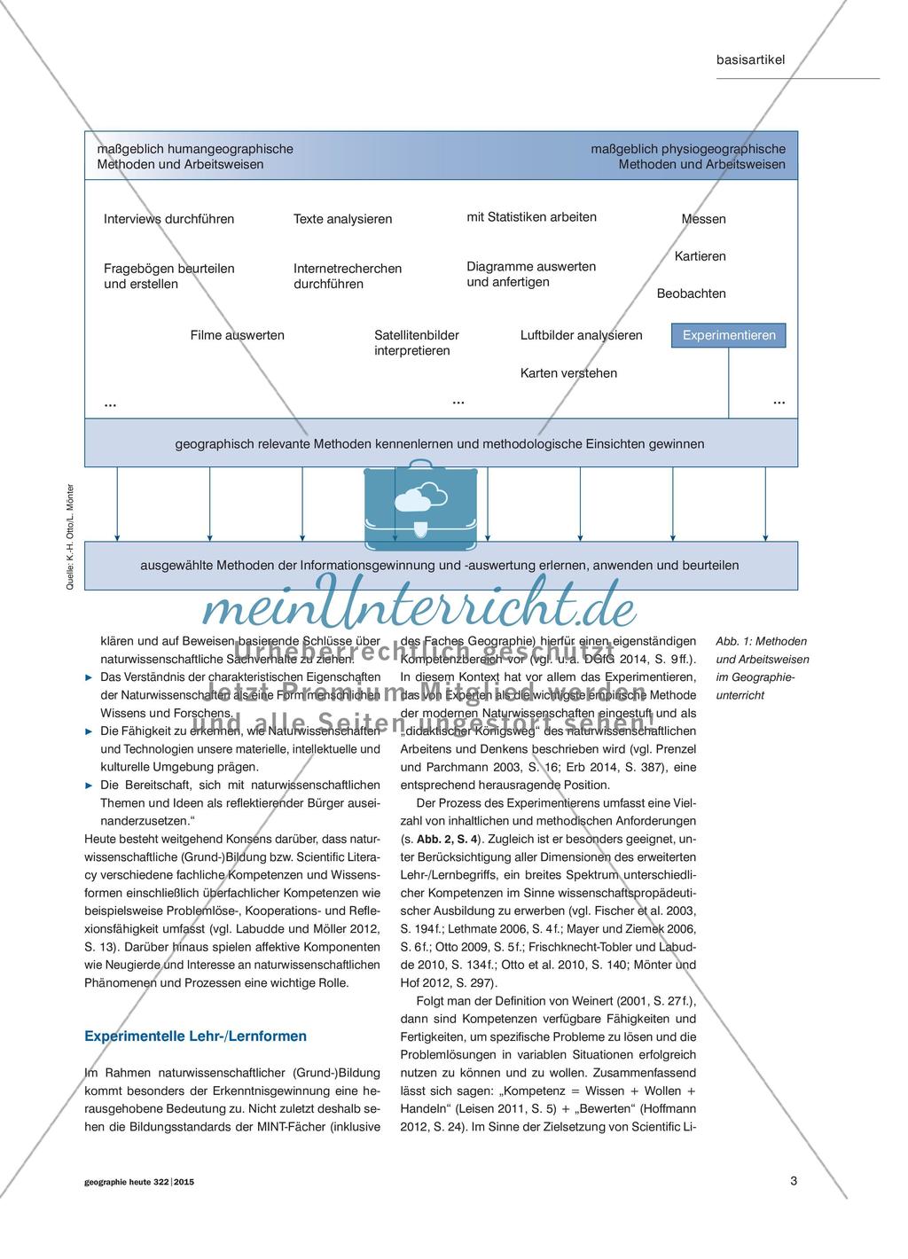 Scientific Literacy im Geographieunterricht fördern Preview 2