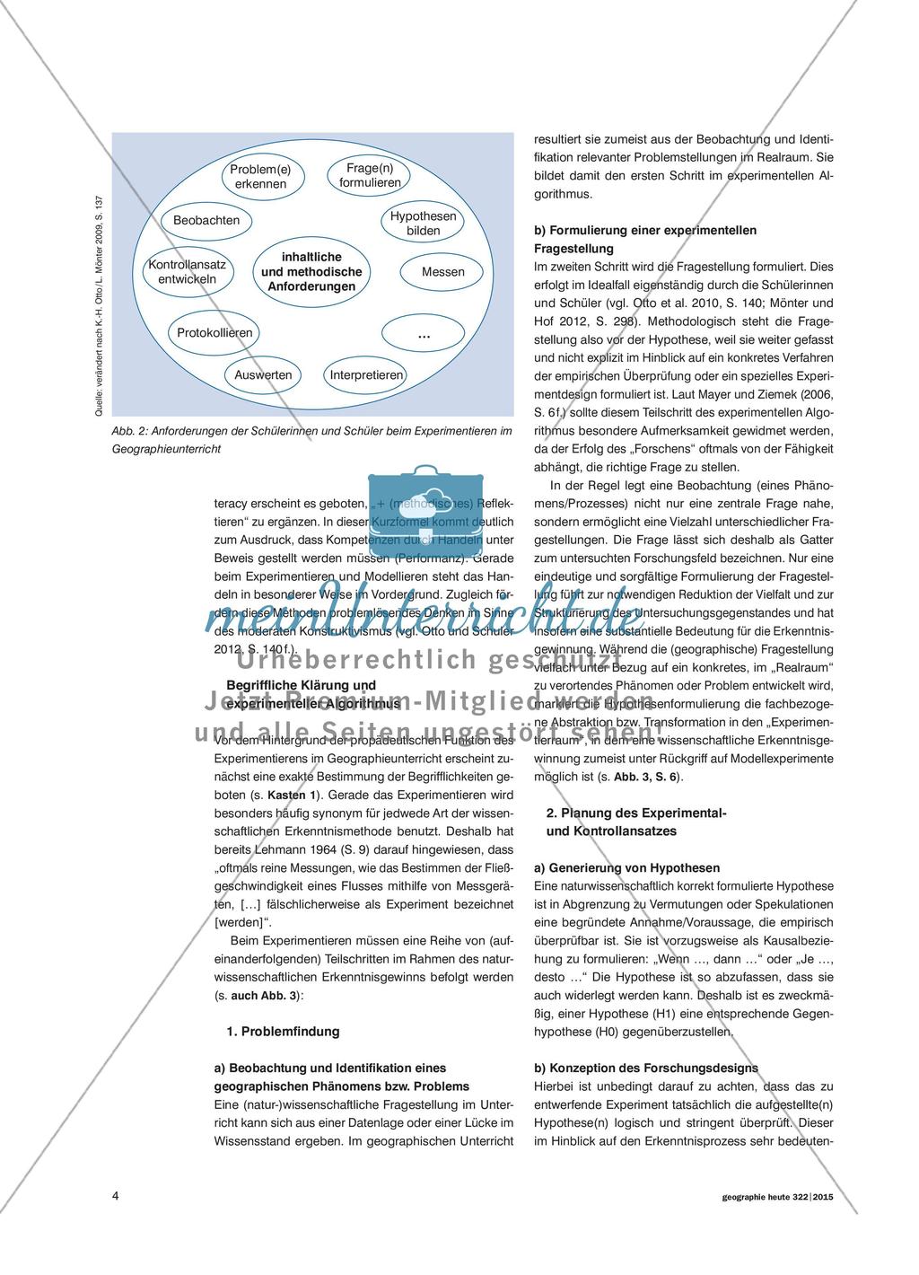 Scientific Literacy im Geographieunterricht fördern Preview 3
