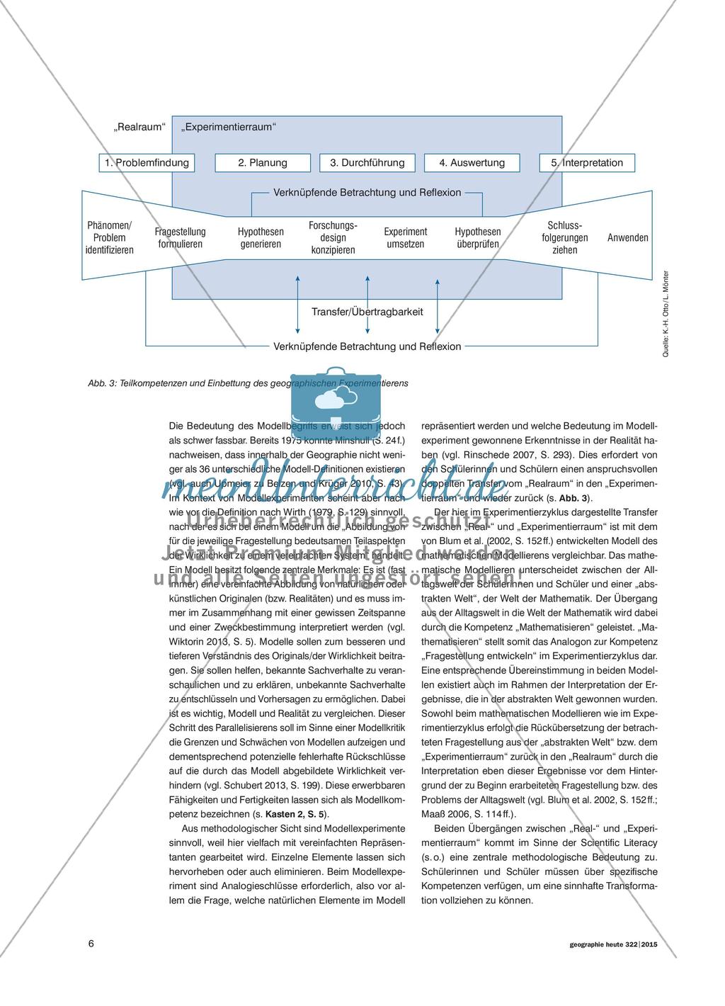 Scientific Literacy im Geographieunterricht fördern Preview 5