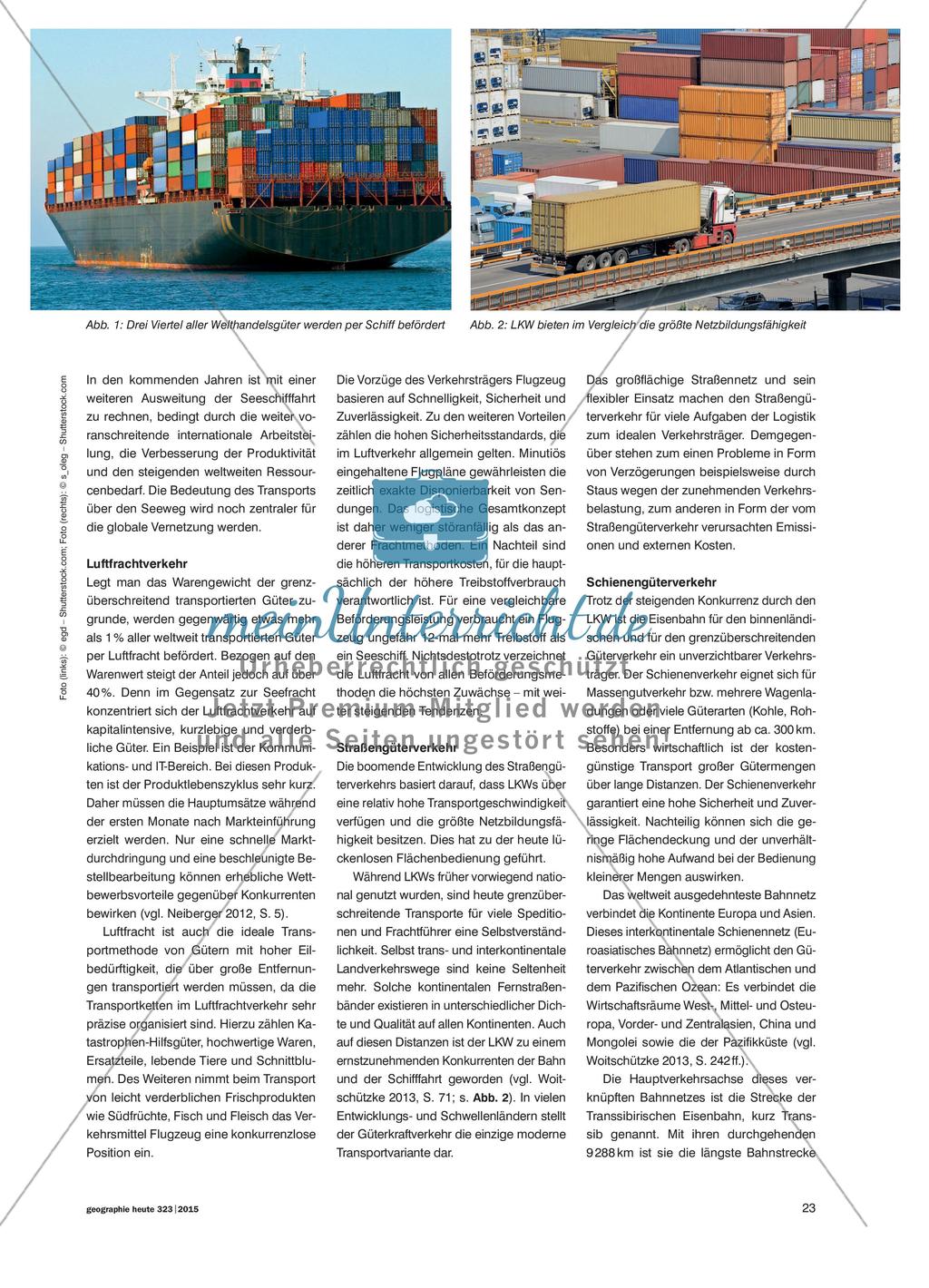 Interkontinentaler Waren- und Güterverkehr Preview 2