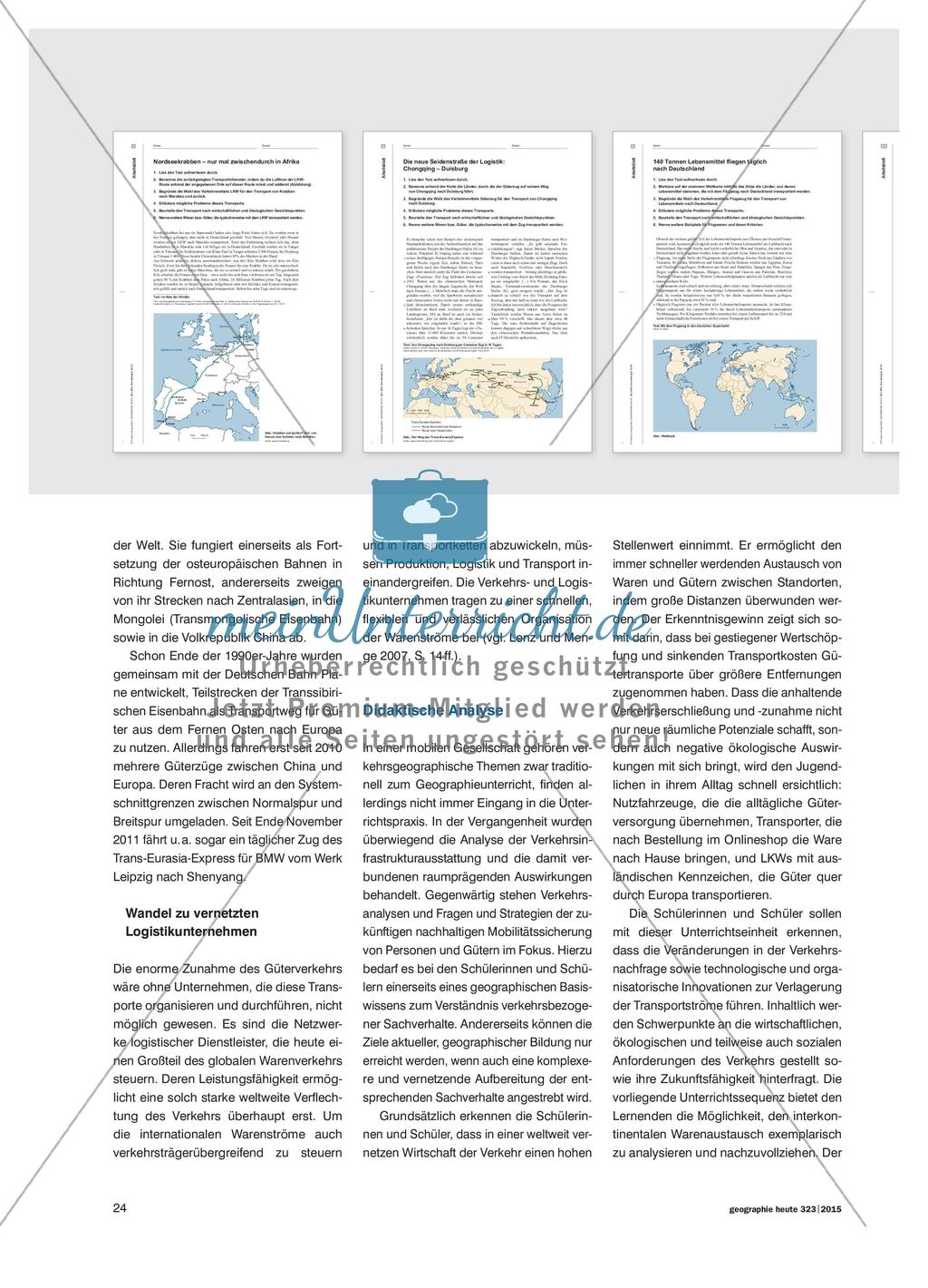 Interkontinentaler Waren- und Güterverkehr Preview 3