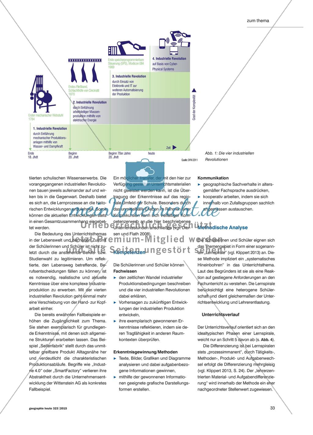 Industrie 4.0 - „Hineinbohren“ in ein komplexes Thema mithilfe einer Lernspirale Preview 2