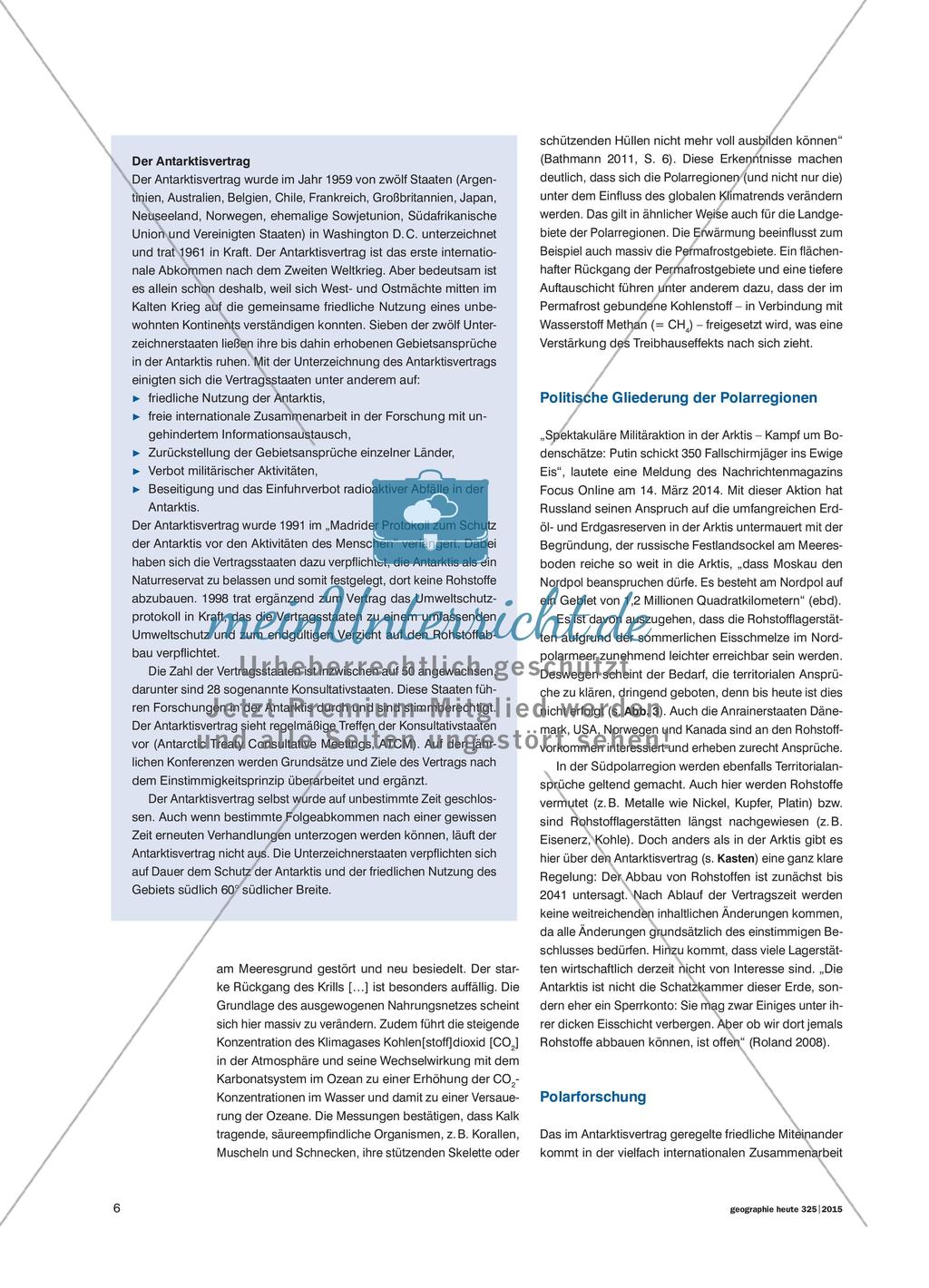 Polarregionen - Die empfindlichen Ökosysteme geraten zunehmend in den Fokus Preview 5