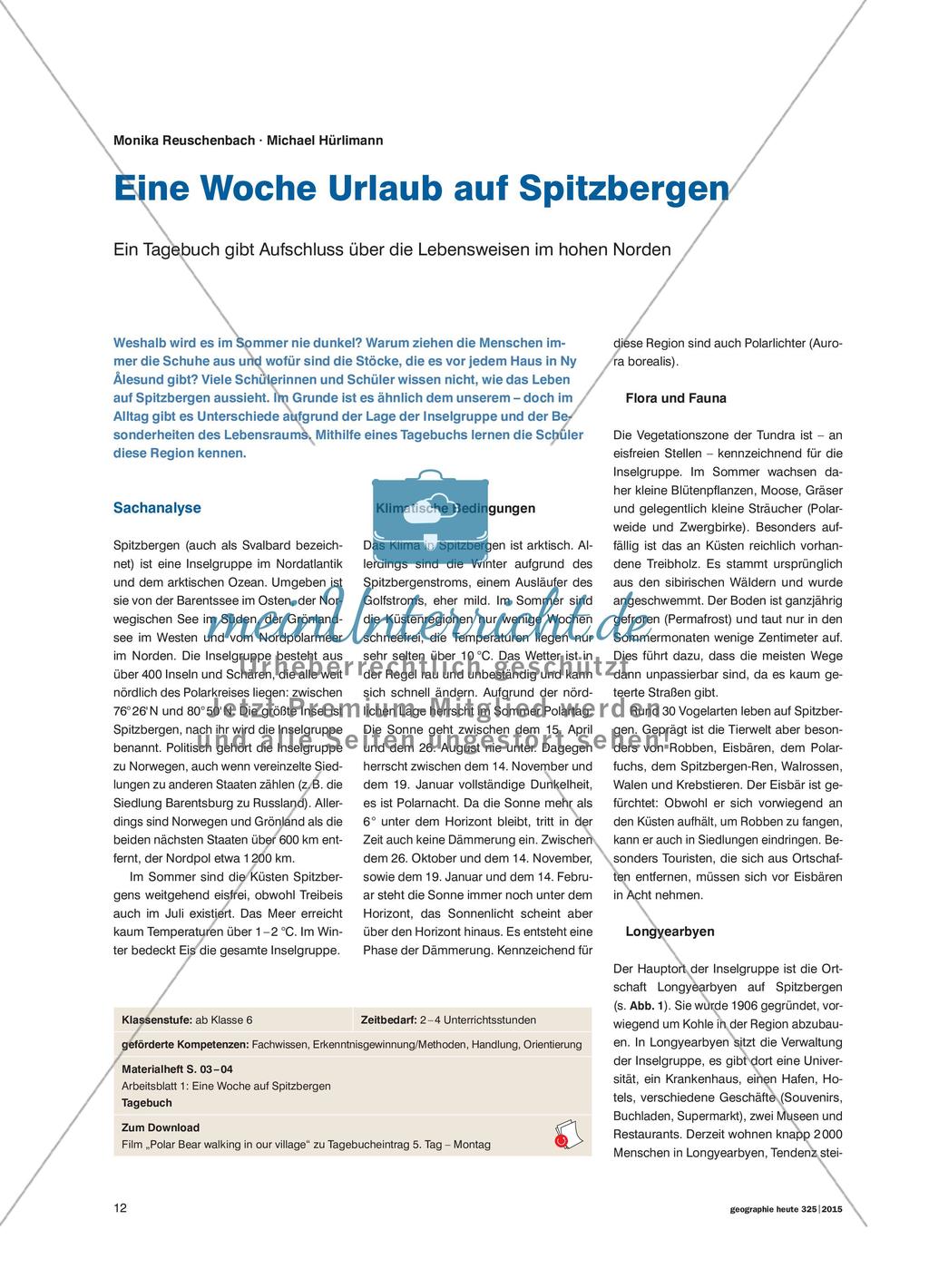 Eine Woche Urlaub auf Spitzbergen Preview 1