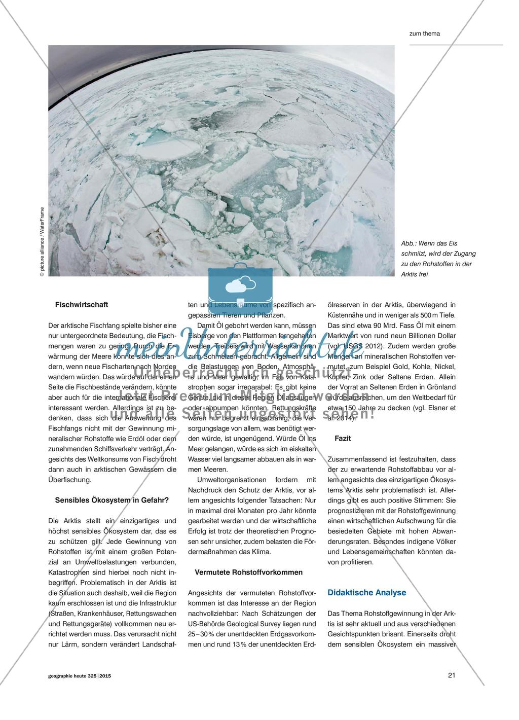 Neuer Rohstoffreichtum in der Arktis - Der Klimawandel legt Lagerstätten frei Preview 2