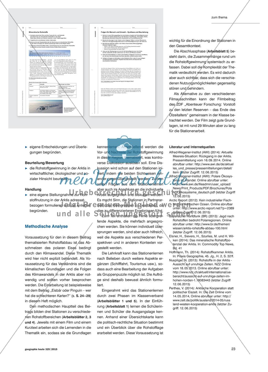 Neuer Rohstoffreichtum in der Arktis - Der Klimawandel legt Lagerstätten frei Preview 4