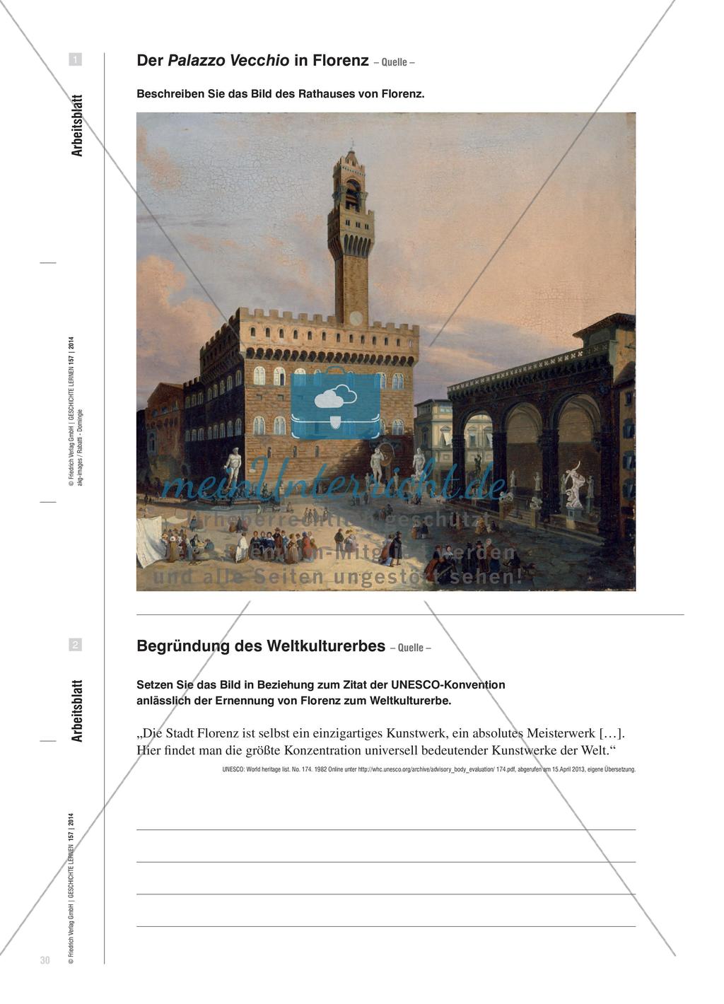 Kunst oder Herrschaftssymbole? - Die Skulpturen auf der Piazza della Signoria in Florenz Preview 5
