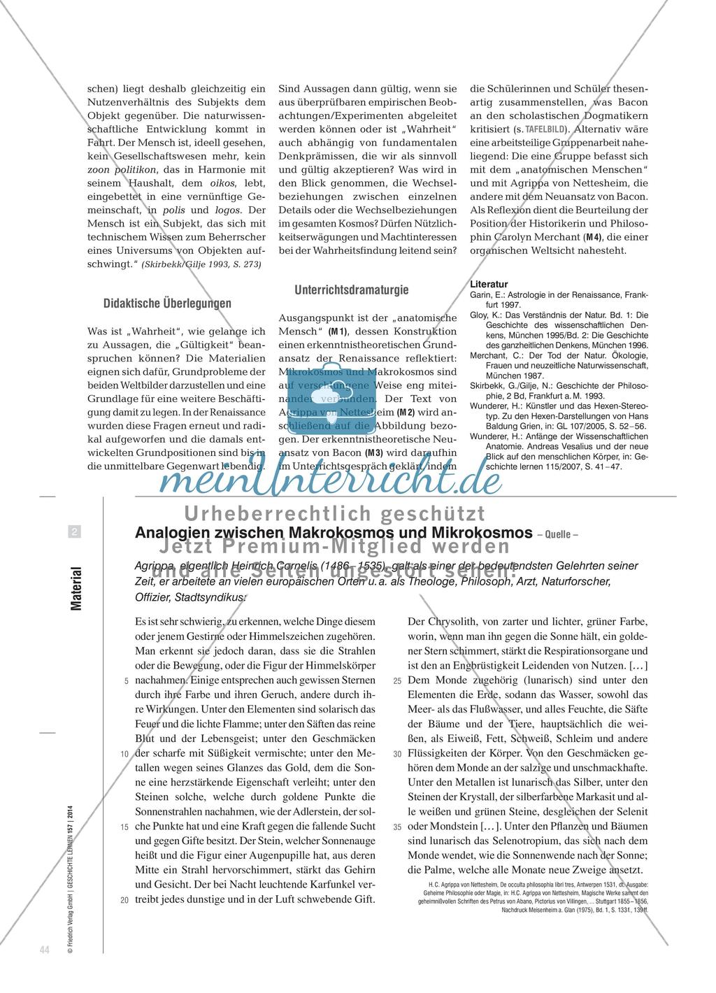 Organismus versus Mechanismus - Mensch und Natur in der Renaissance Preview 3
