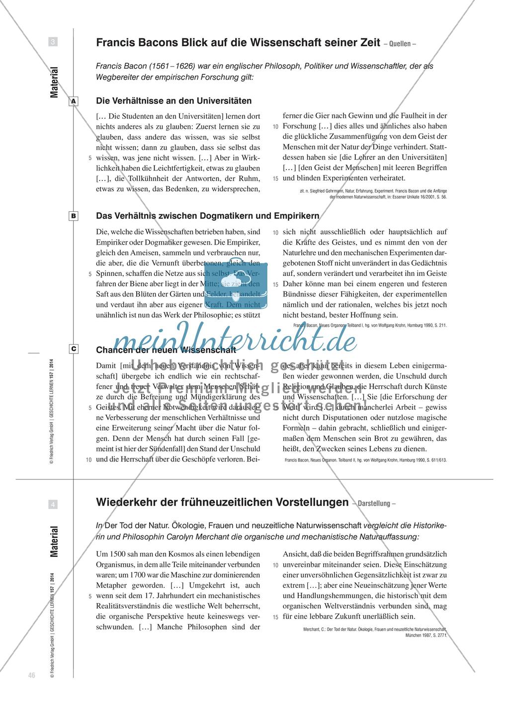 Organismus versus Mechanismus - Mensch und Natur in der Renaissance Preview 5