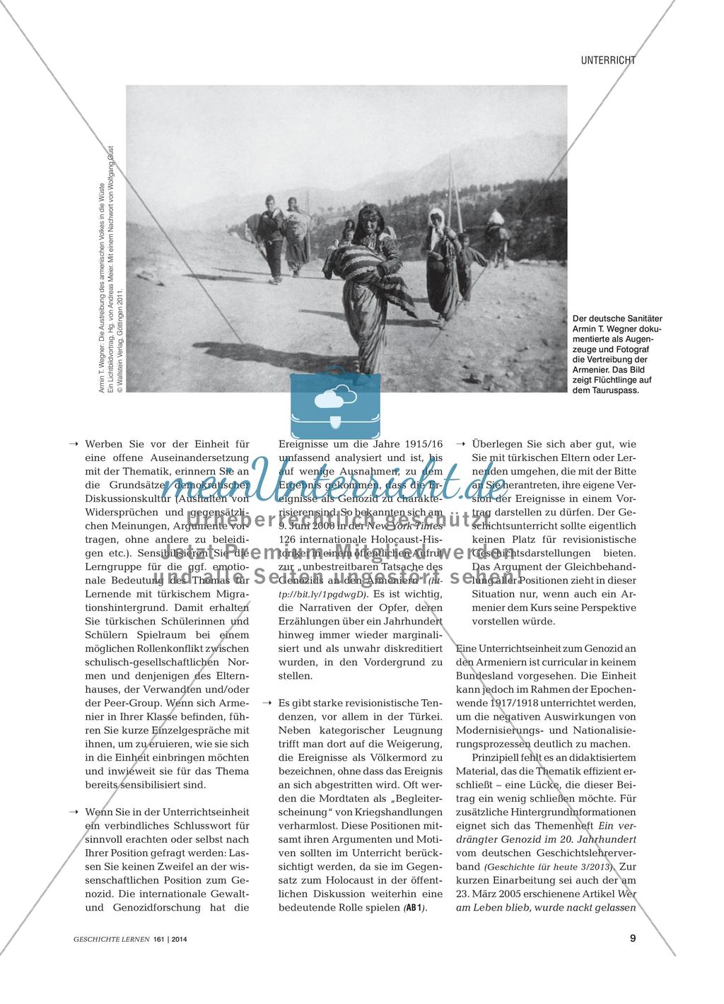 „Völkermord“ oder „tragische Ereignisse“? - Genozid an den Armeniern im Osmanischen Reich 1915/16 Preview 2