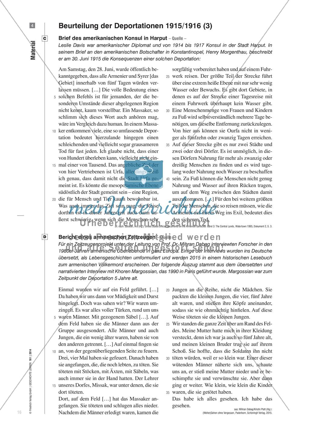 „Völkermord“ oder „tragische Ereignisse“? - Genozid an den Armeniern im Osmanischen Reich 1915/16 Preview 9