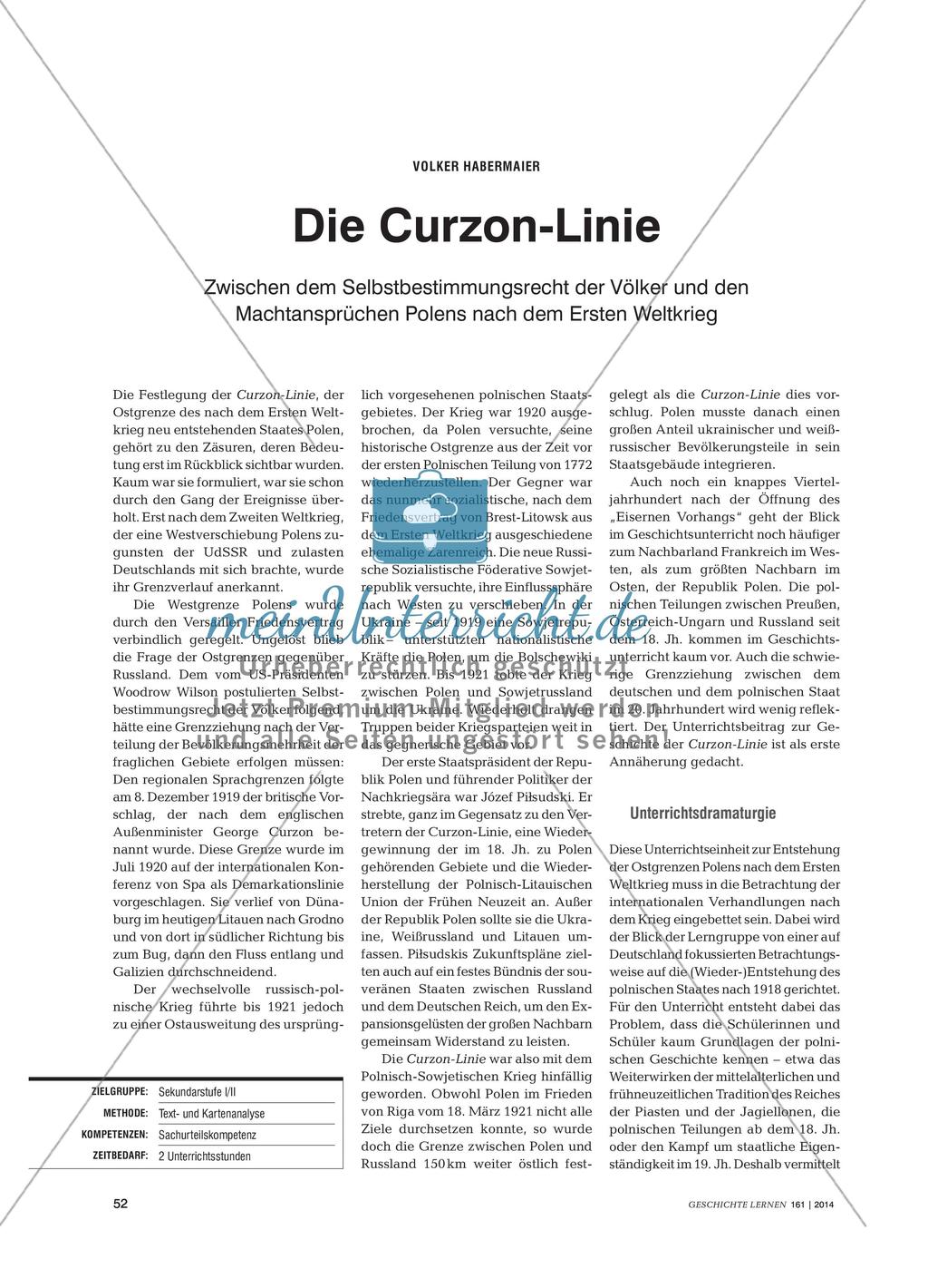 Die Curzon-Linie Preview 1