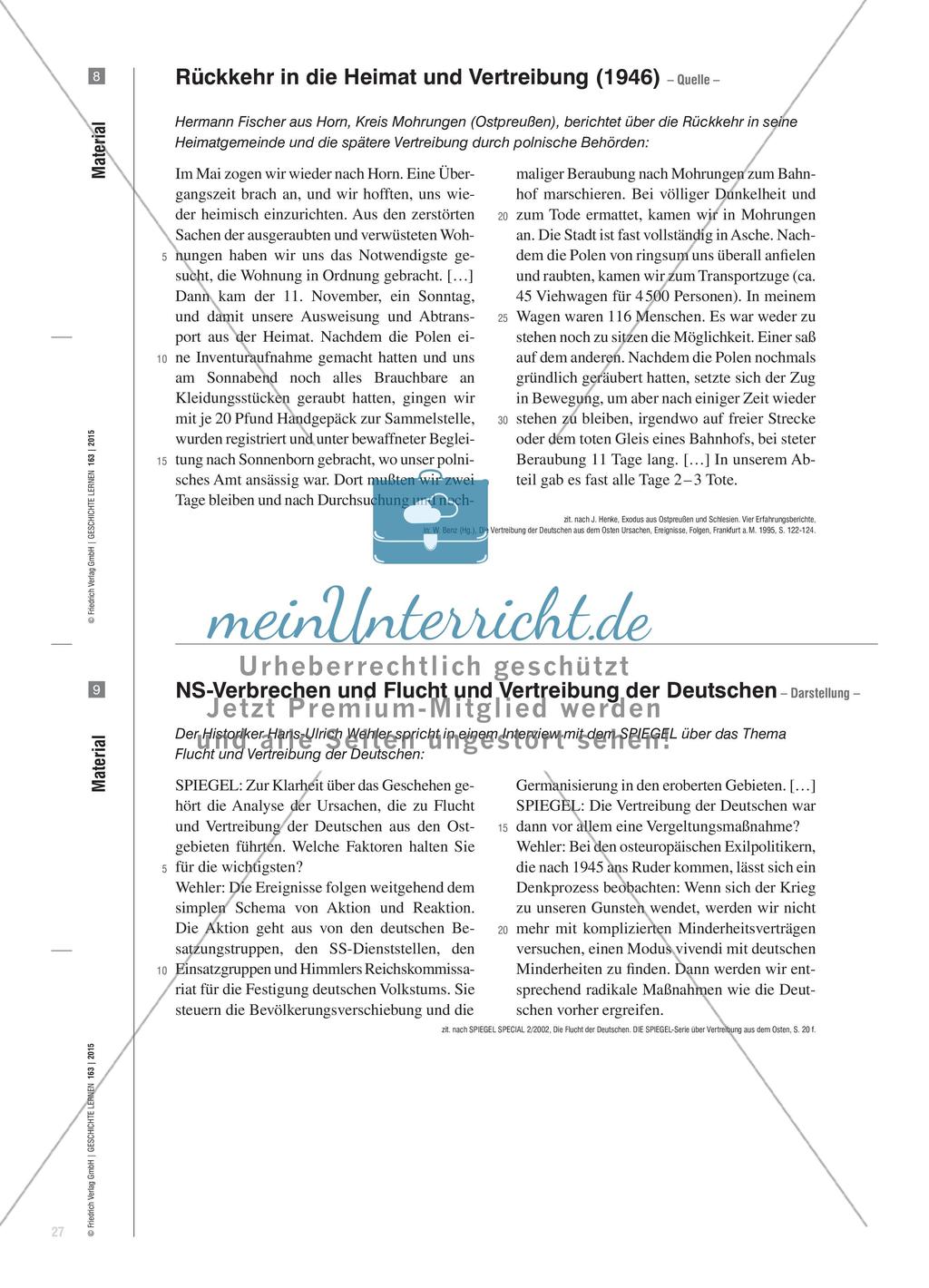Flucht und Vertreibung der Deutschen aus den Ostgebieten Preview 10