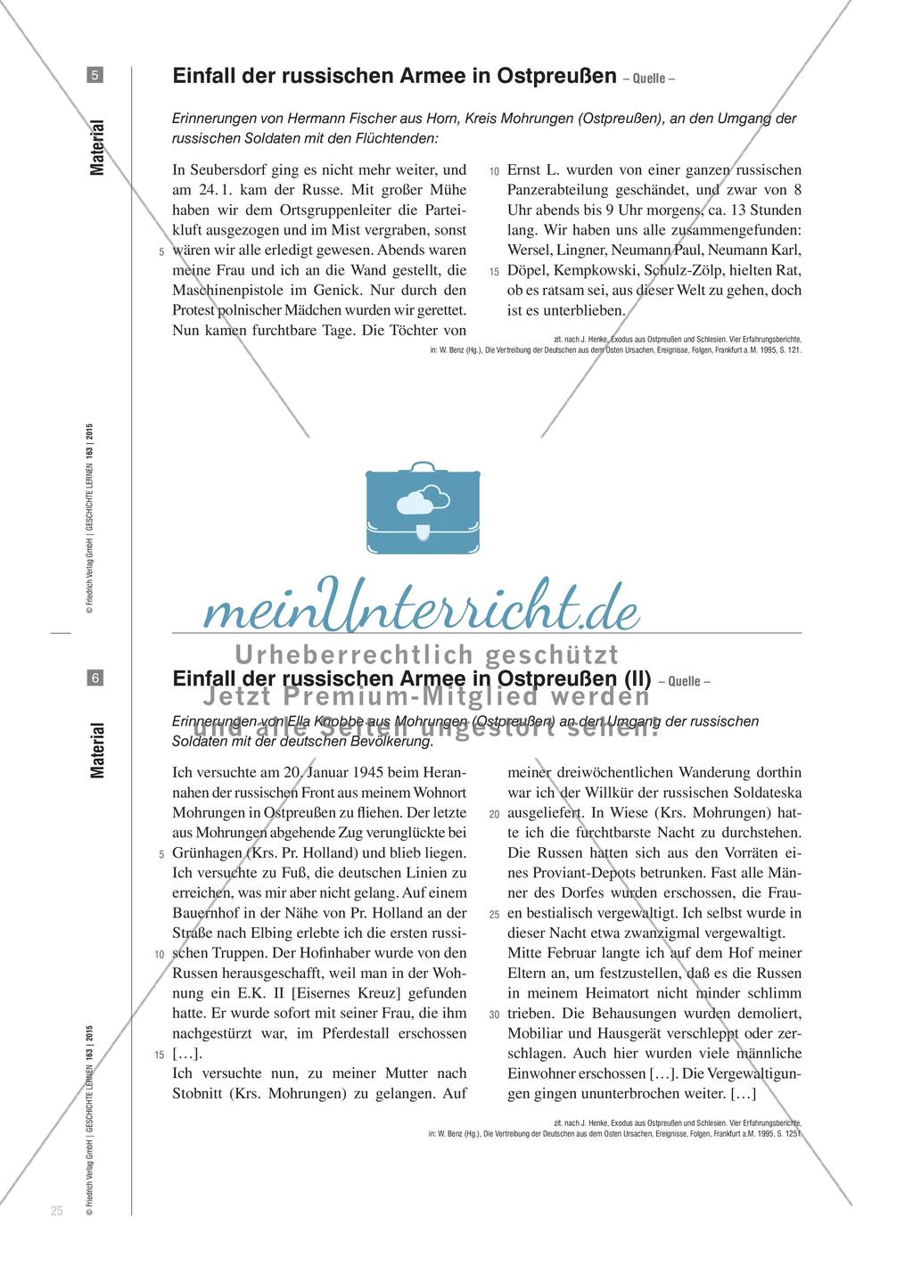 Flucht und Vertreibung der Deutschen aus den Ostgebieten Preview 8