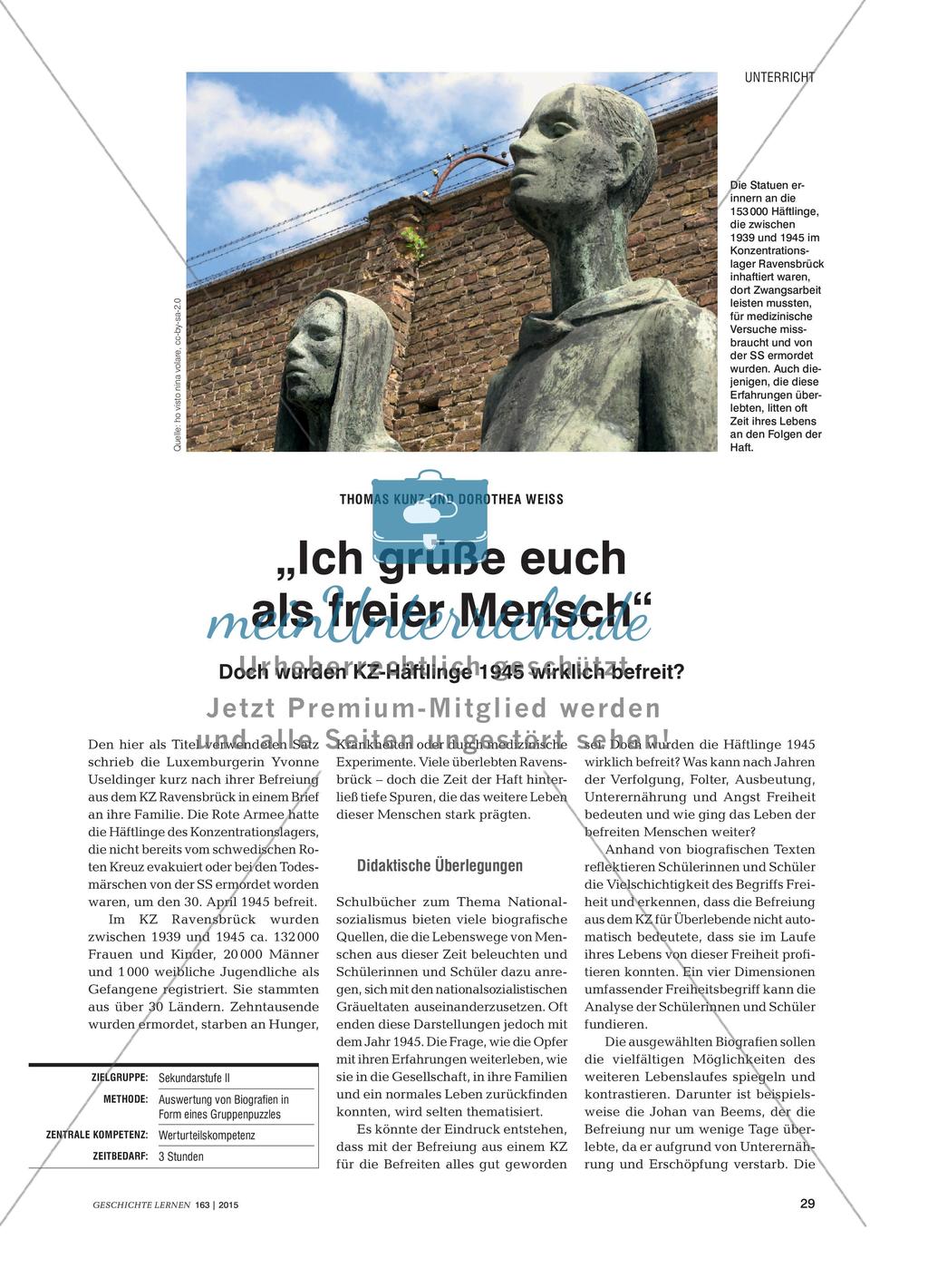 KZ-Häftlinge in den Jahren nach 1945 Preview 1
