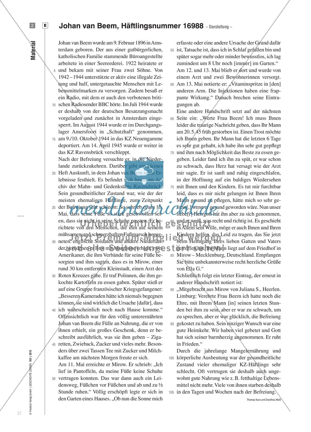 KZ-Häftlinge in den Jahren nach 1945 Preview 9