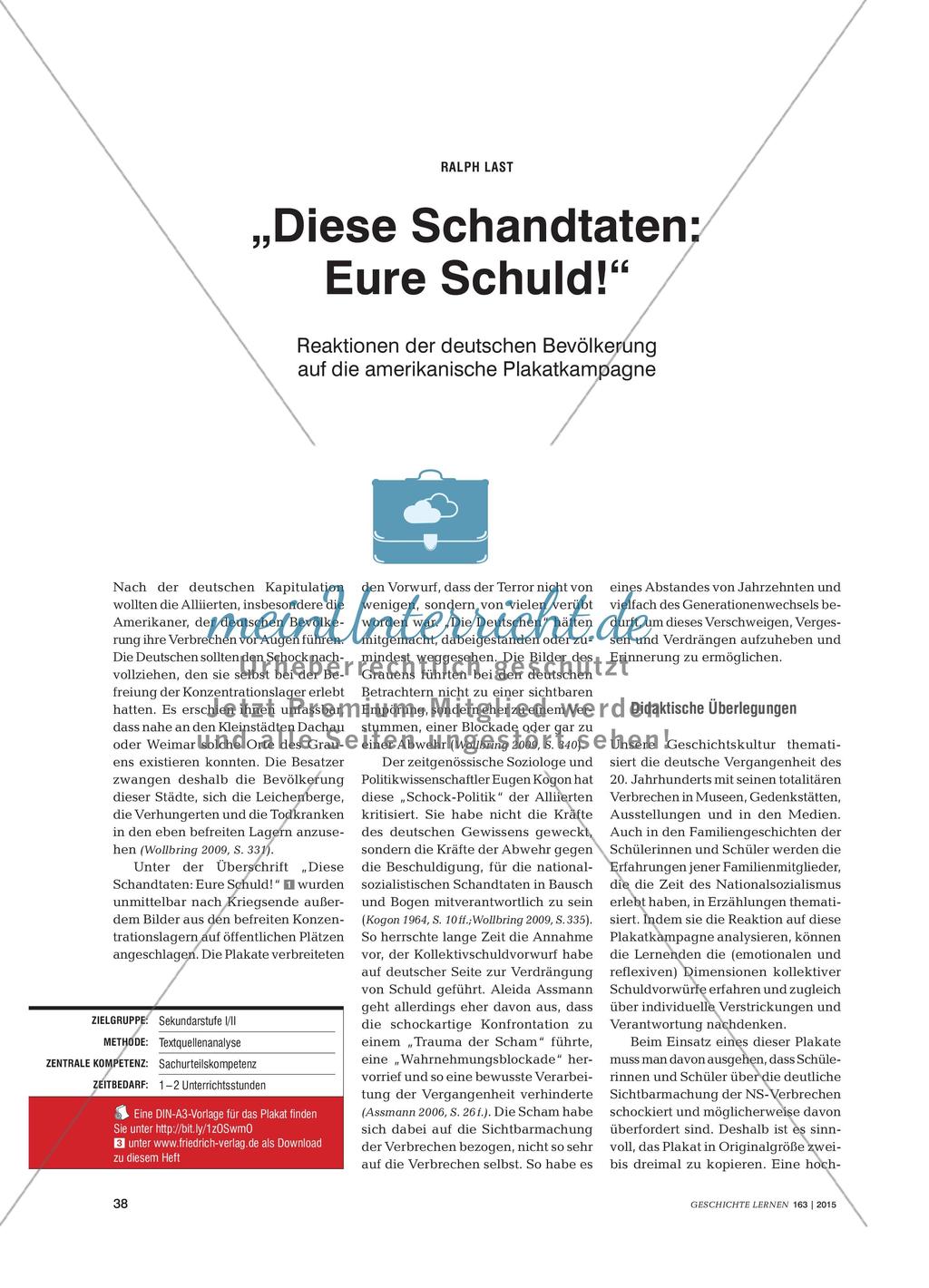 Der Vorwurf der Kollektivschuld Preview 1