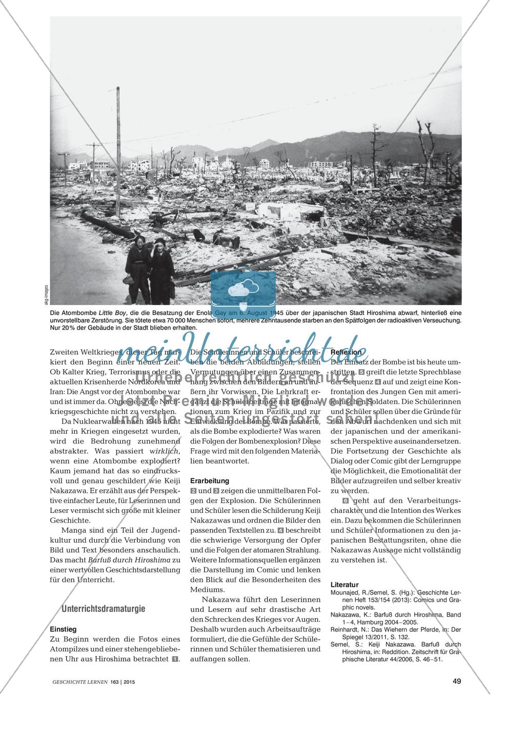 Atombombenabwurf über Hiroshima und dessen Folgen Preview 2