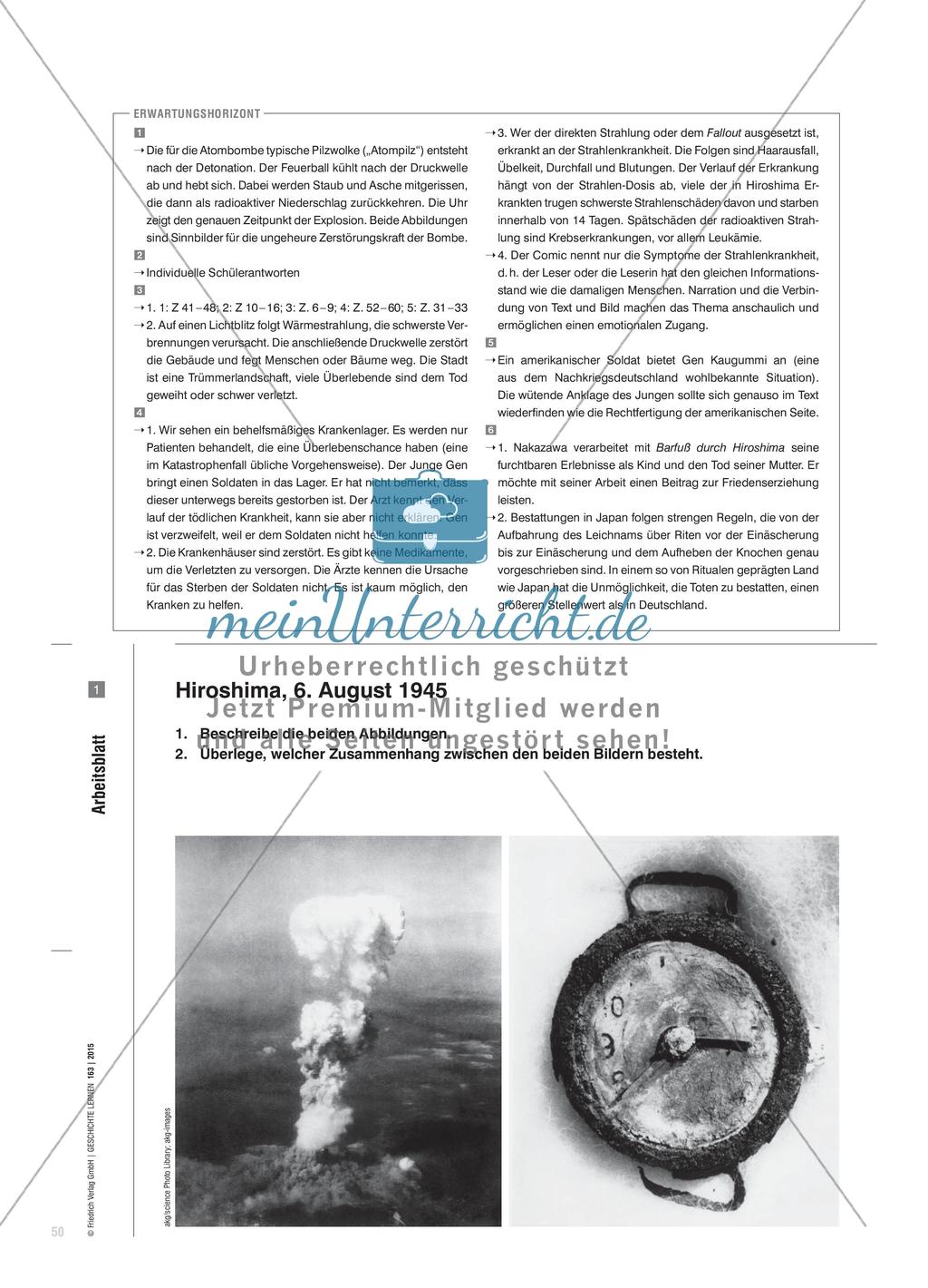 Atombombenabwurf über Hiroshima und dessen Folgen Preview 3