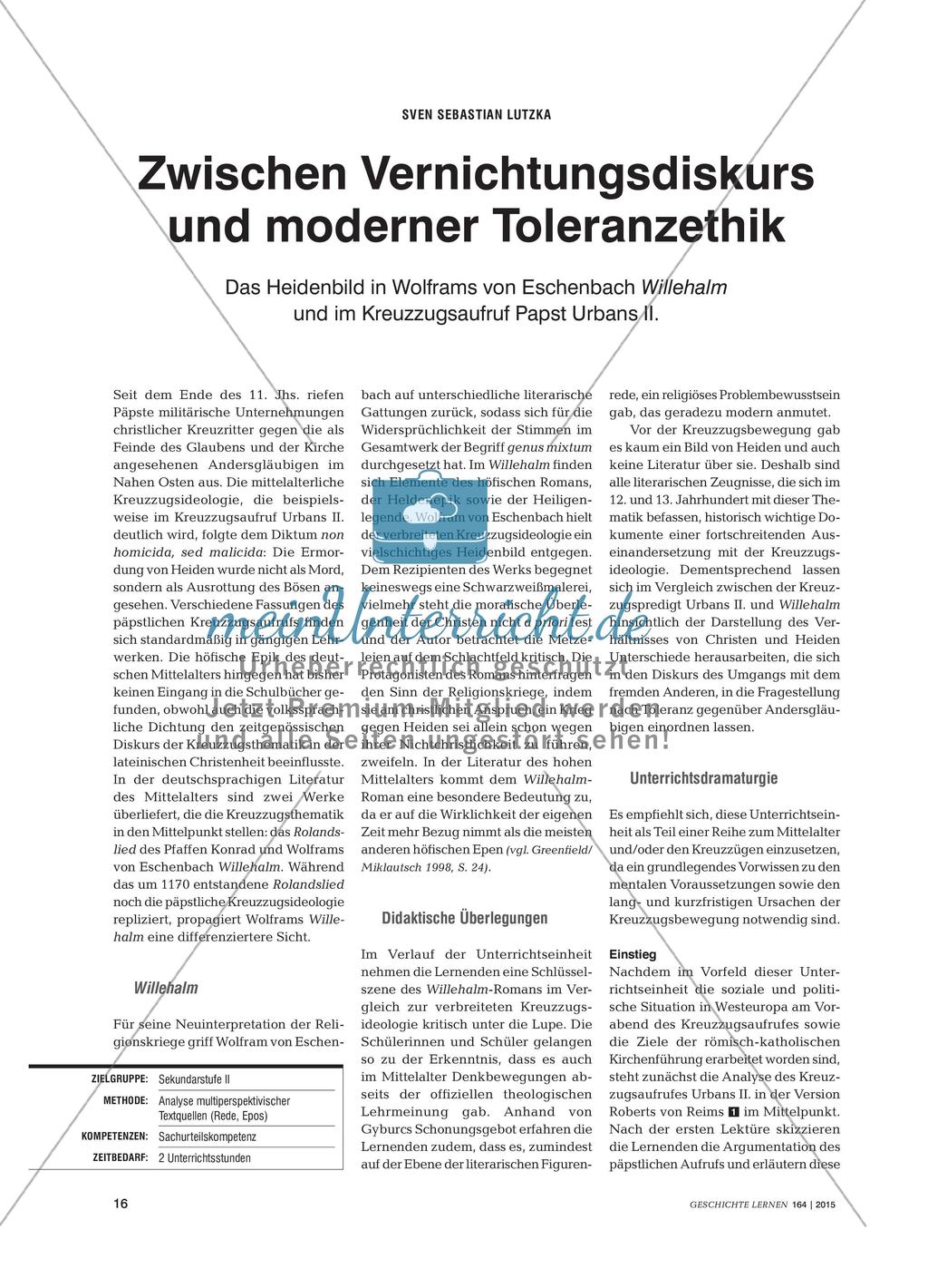 Zwischen Vernichtungsdiskurs und moderner Toleranzethik Preview 1