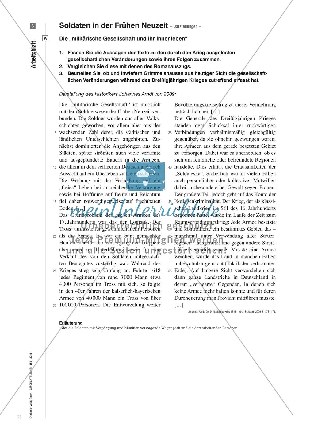 Eine Welt in Aufruhr - Die gesellschaftlichen Verwerfungen während des Dreißigjährigen Kriegs im Simplicissimus Preview 7