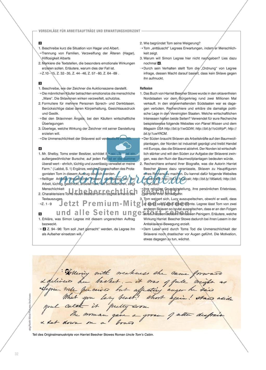 Kann ein Buch einen Krieg auslösen? - Onkel Toms Hütte von Harriet Beecher Stowe Preview 3