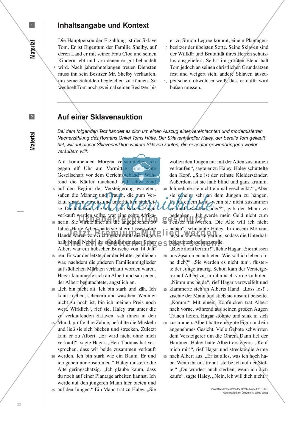 Kann ein Buch einen Krieg auslösen? - Onkel Toms Hütte von Harriet Beecher Stowe Preview 4