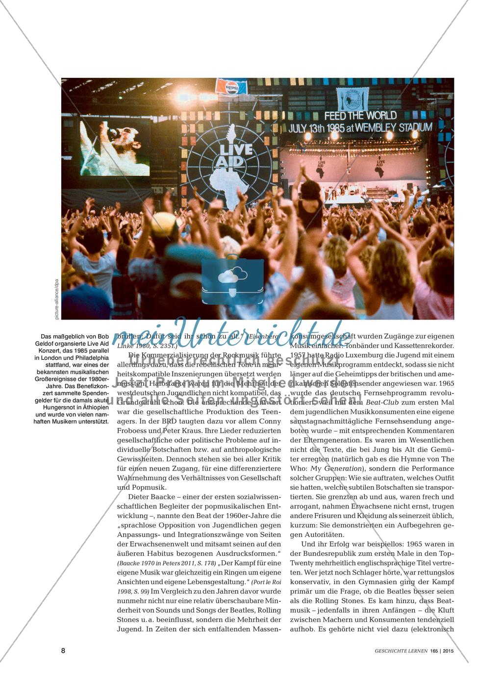 „Time is on my side“ - Popmusik im Geschichtsunterricht Preview 7