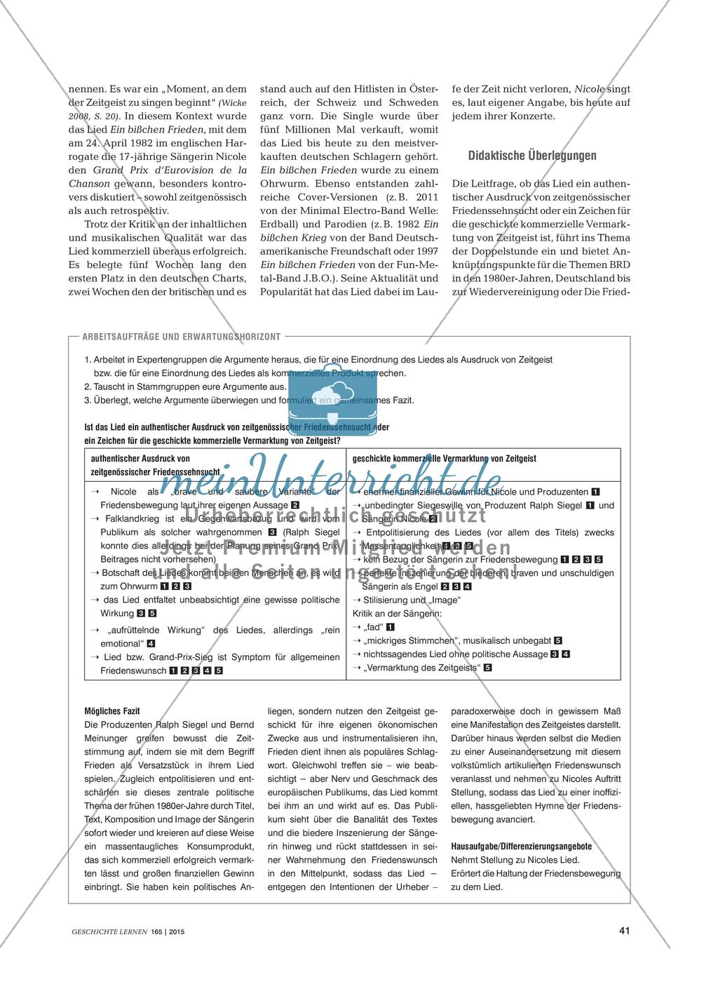 „Germany, twelve points!“ - Nicoles Ein bißchen Frieden Preview 2