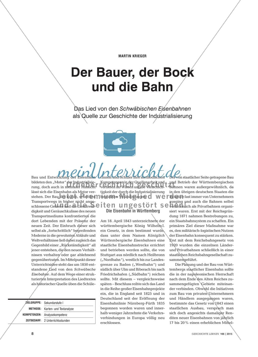 Der Bauer, der Bock und die Bahn Preview 1