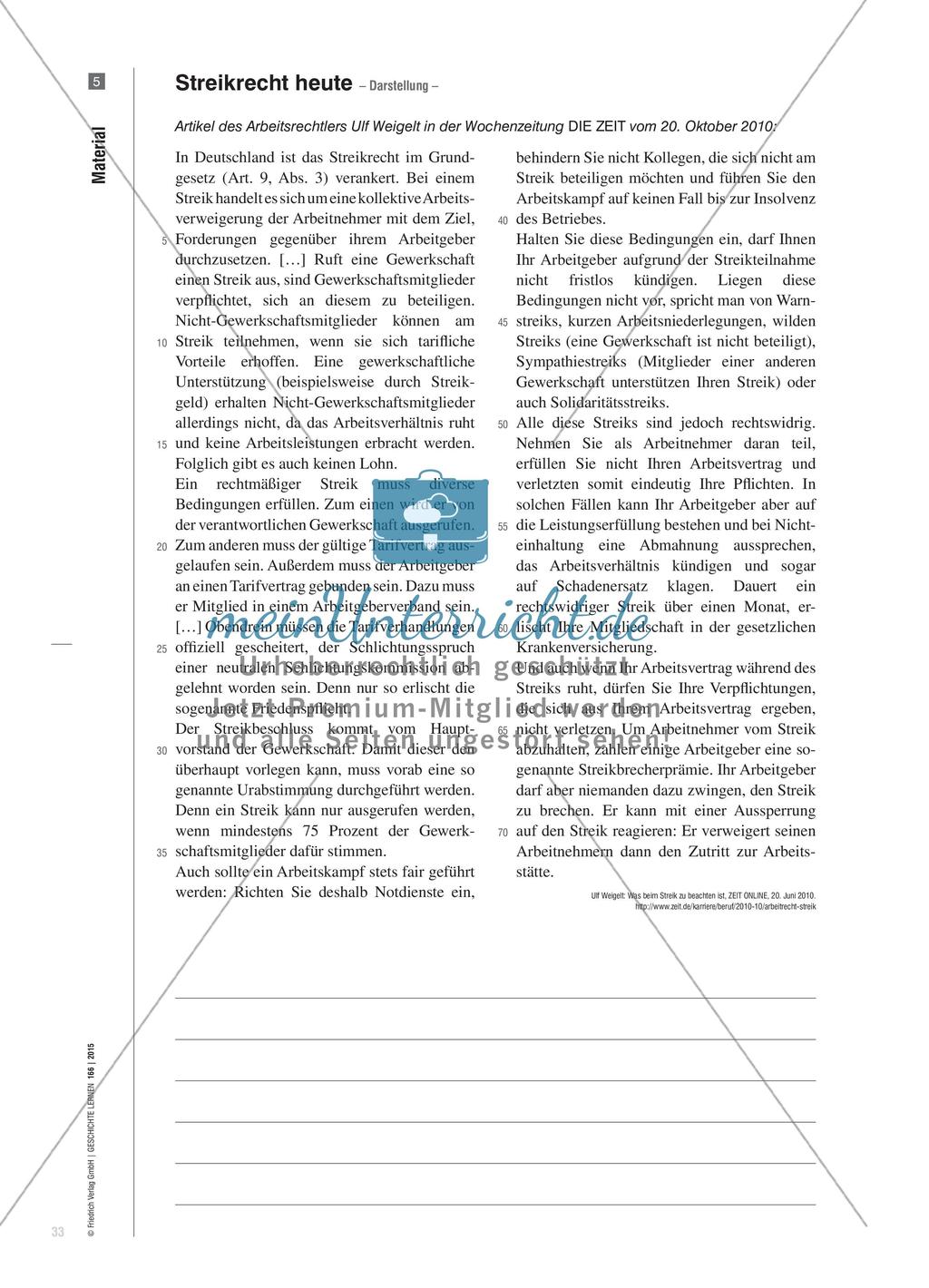 Der Hamburger Hafenarbeiterstreik 1896/97 - Streiks und Gewerkschaften als Druckmittel Preview 8