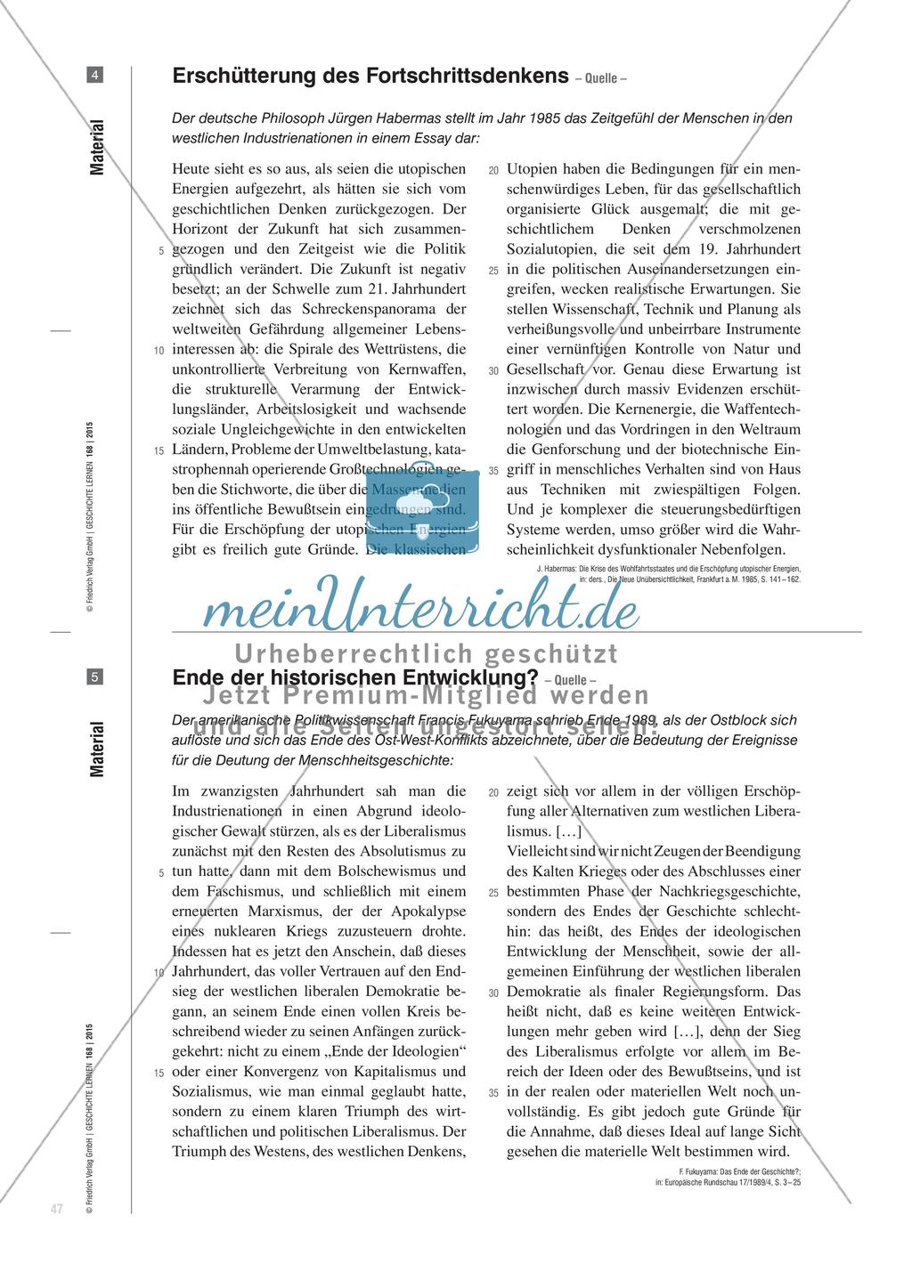 Es geht voran … - Fortschrittsgedanke und Selbstverständnis der Moderne Preview 6