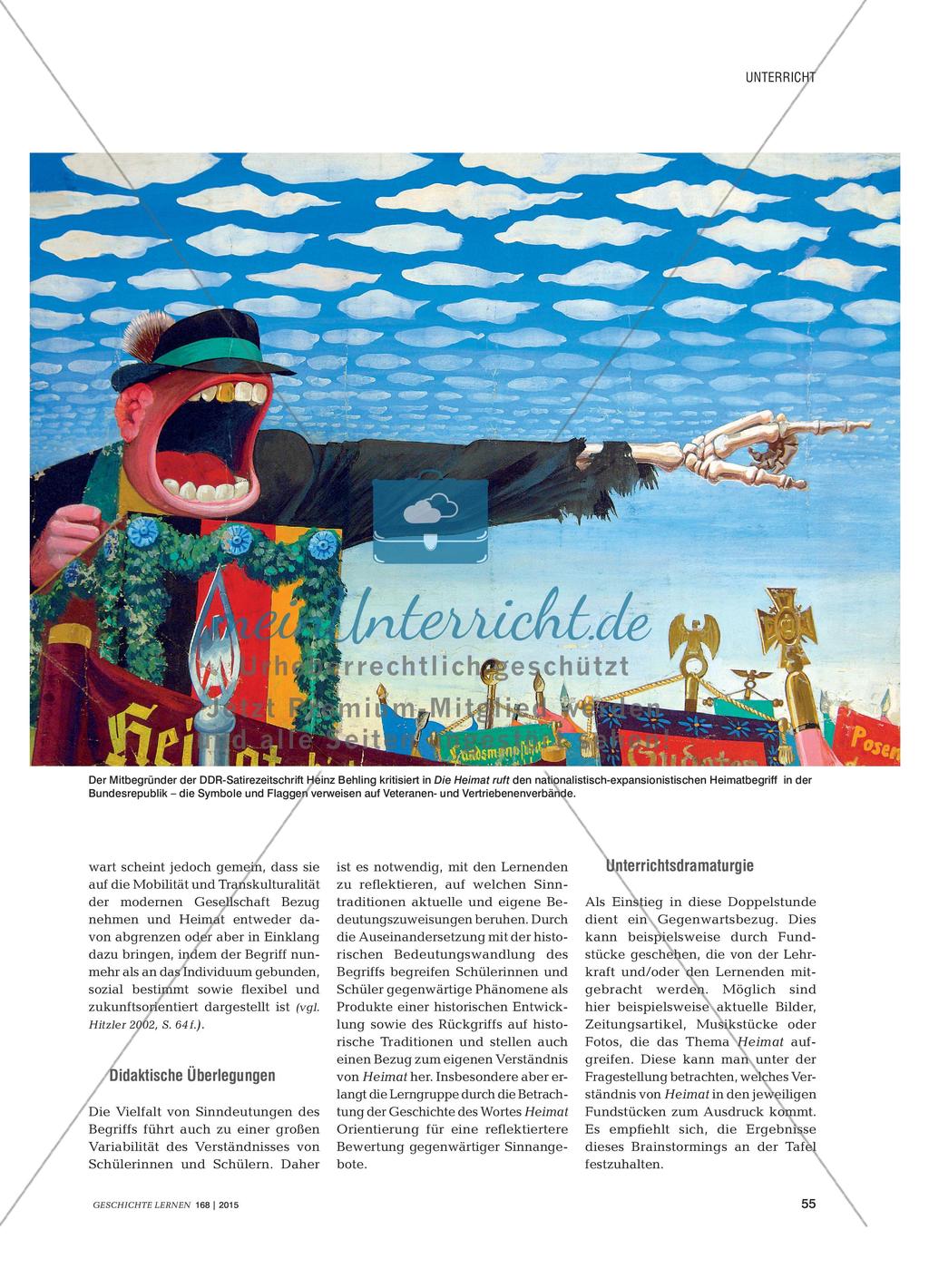 Heimat ist …? - Historische Betrachtung eines wiederentdeckten Begriffs Preview 2