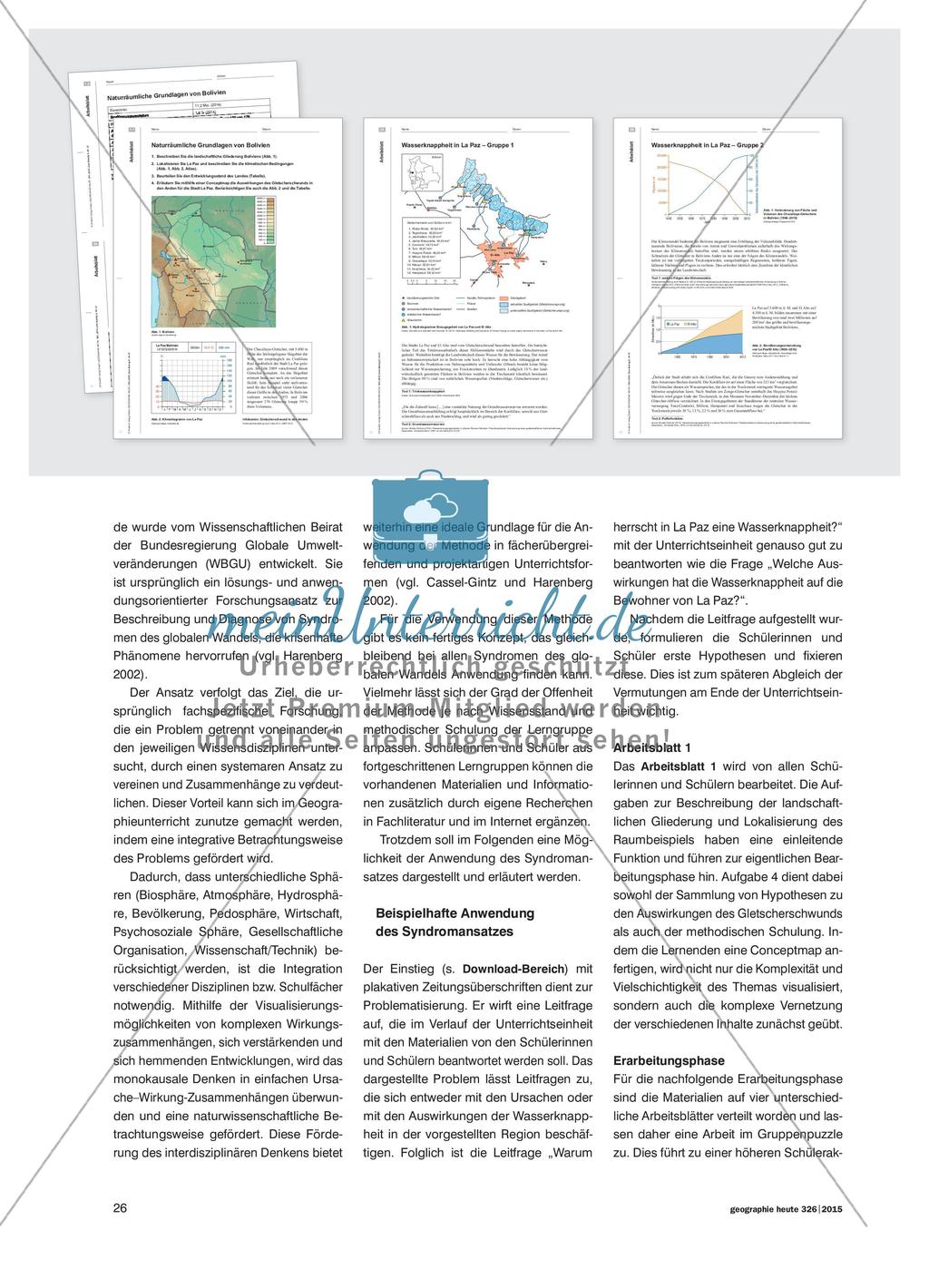 La Paz ohne Wasser - Auswirkungen des Klimawandels auf die tropischen Anden Preview 3