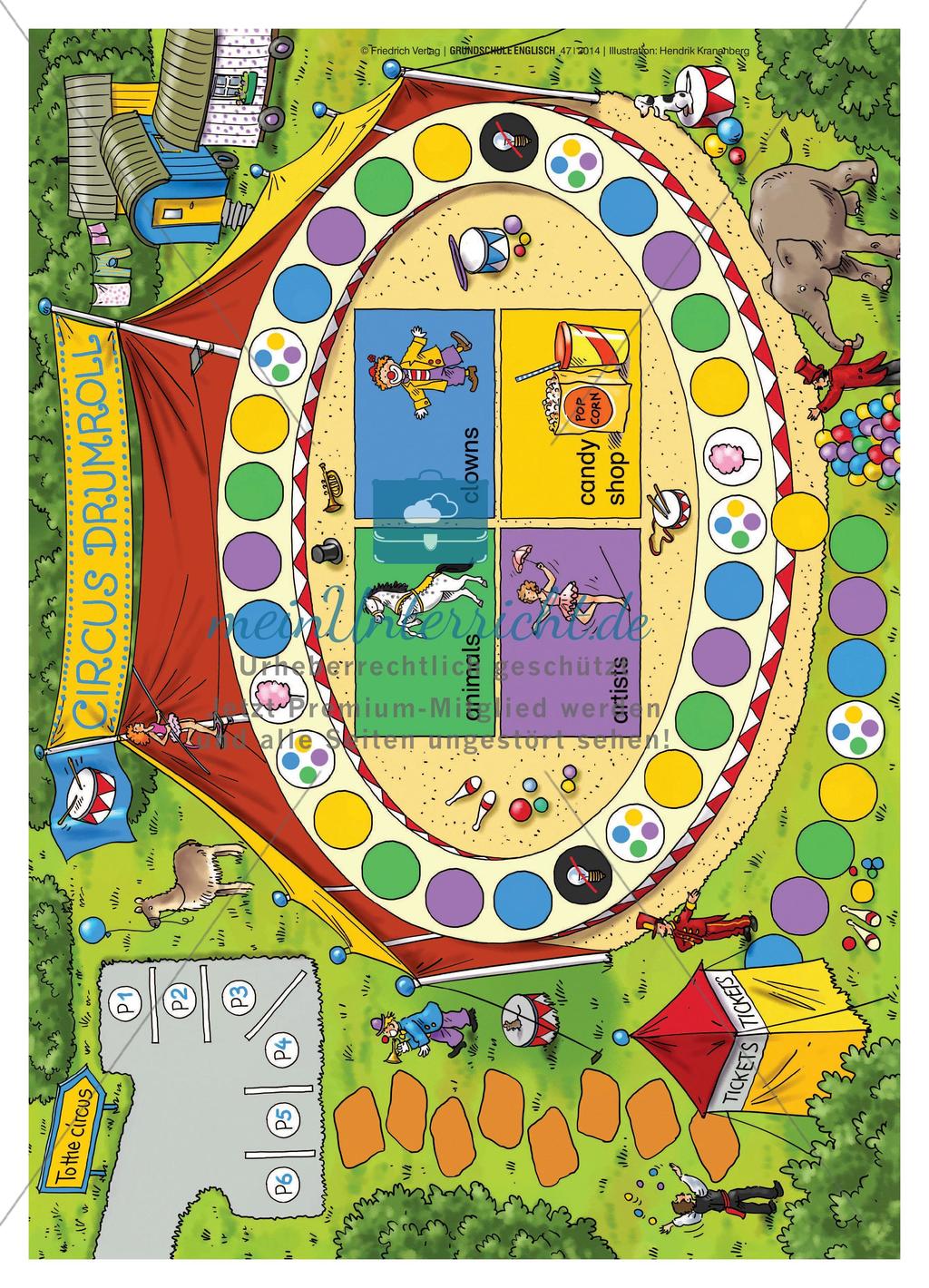 Drum Roll - Ein Brettspiel rund um das Thema „Zirkus“ Preview 3