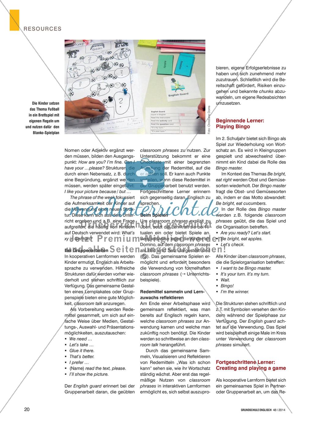 Classroom talk – Englisch als Arbeitssprache Preview 3