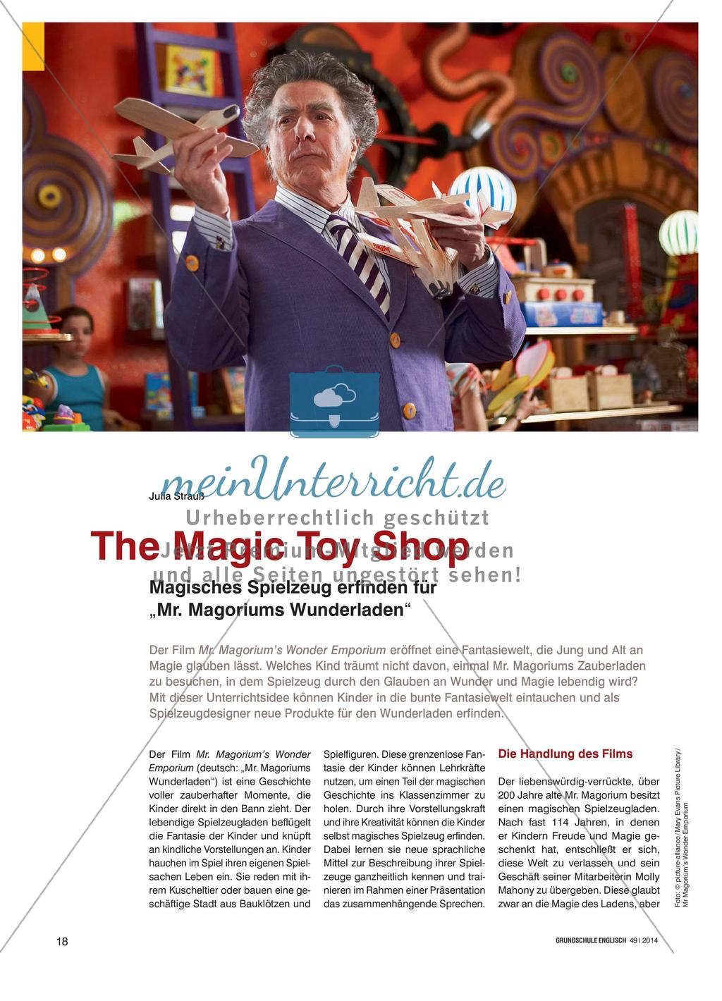 The Magic Toy Shop - Magisches Spielzeug erfinden für „Mr. Magoriums Wunderladen“ Preview 1
